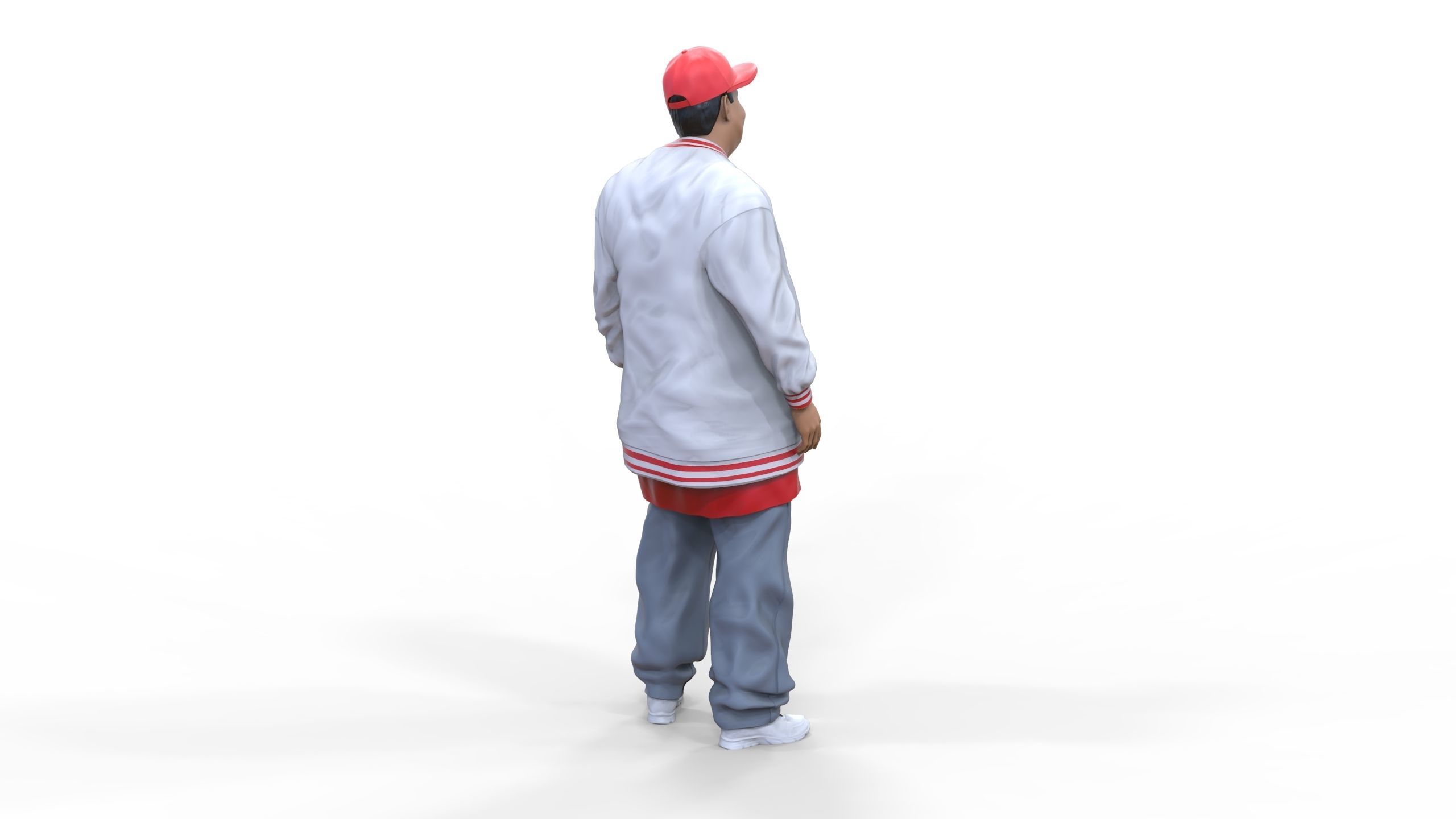 N3 Homies or hip hop Group 3D print model_29