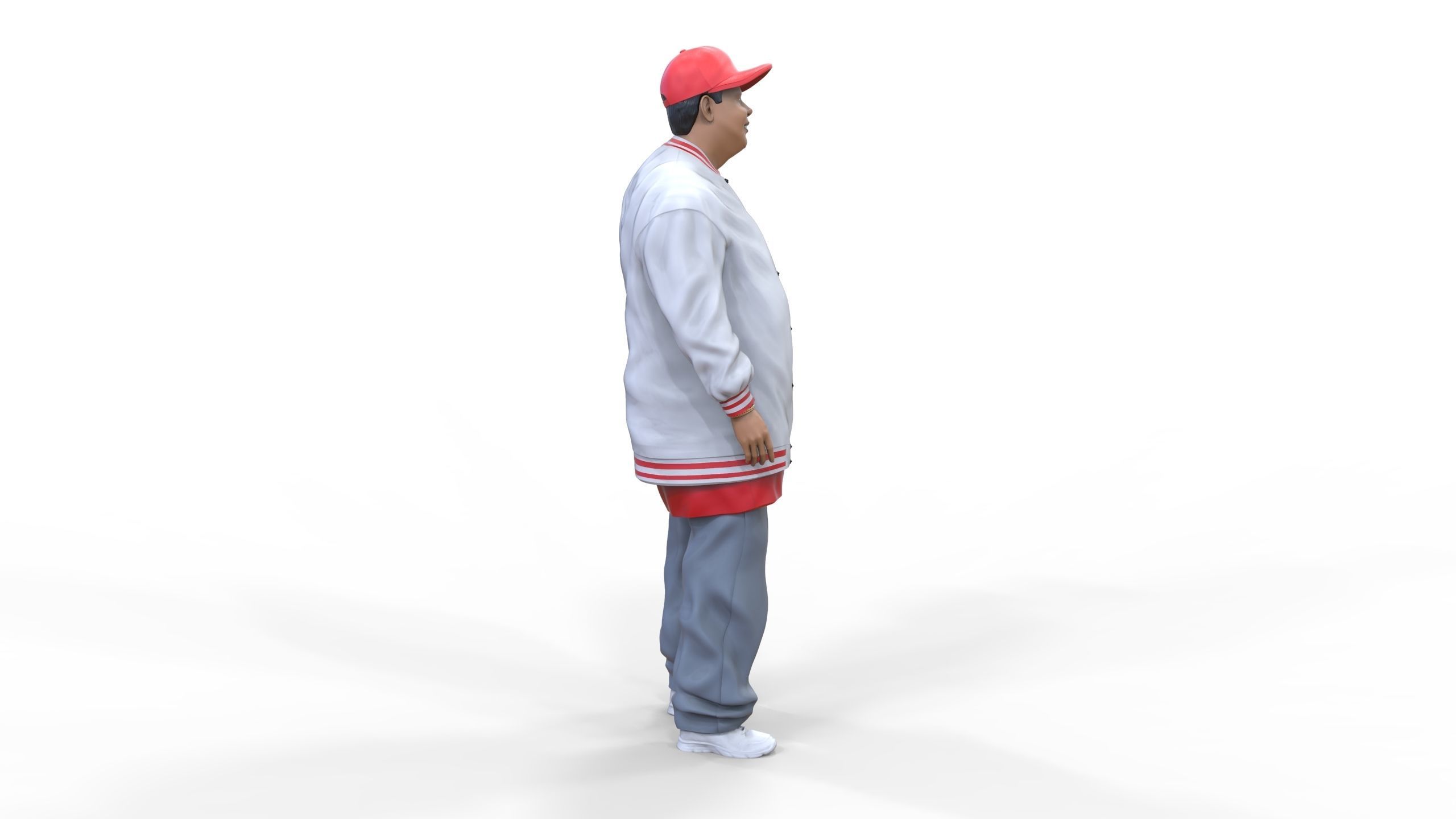 N3 Homies or hip hop Group 3D print model_33