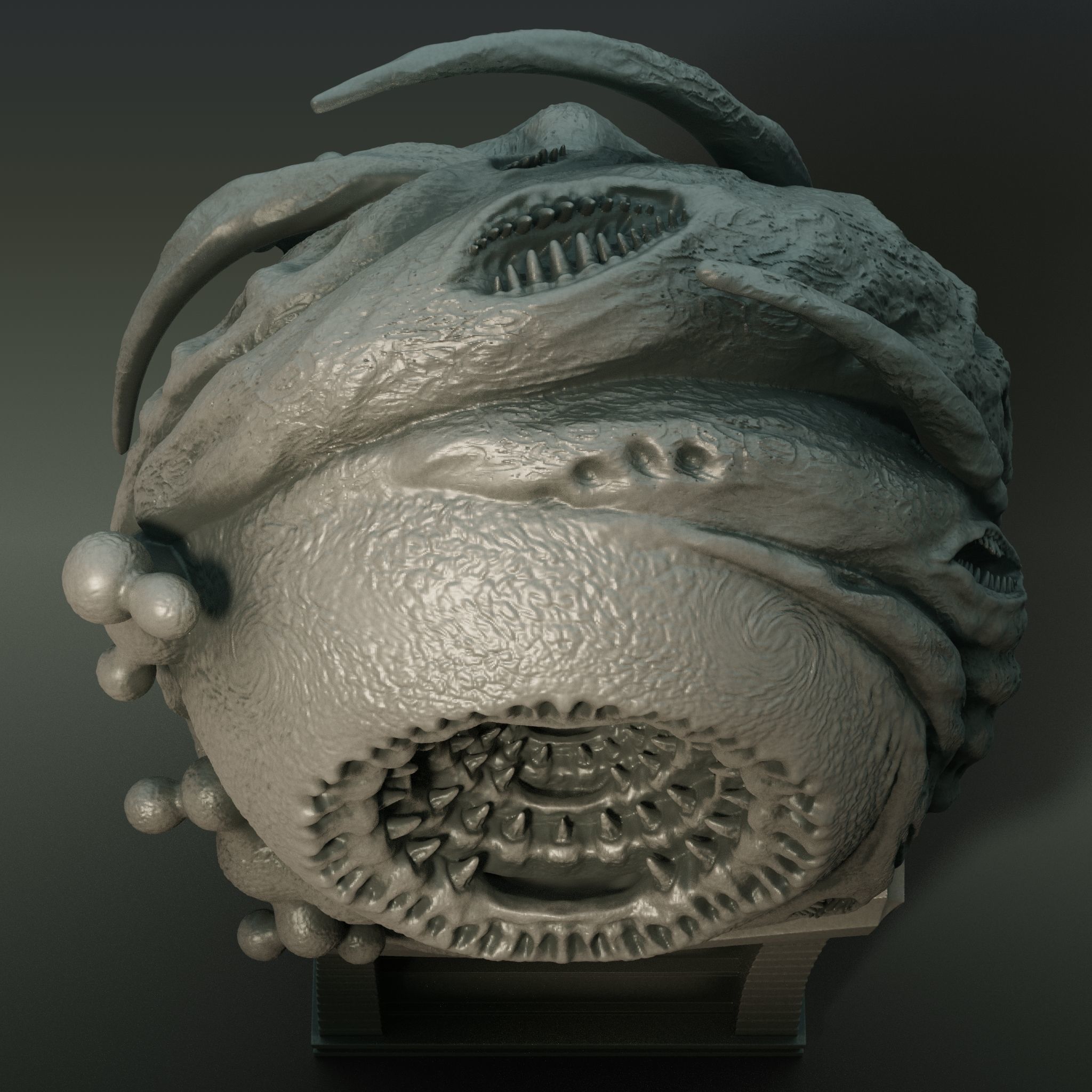 Azathoth Statuette 3D model 3D printable | CGTrader