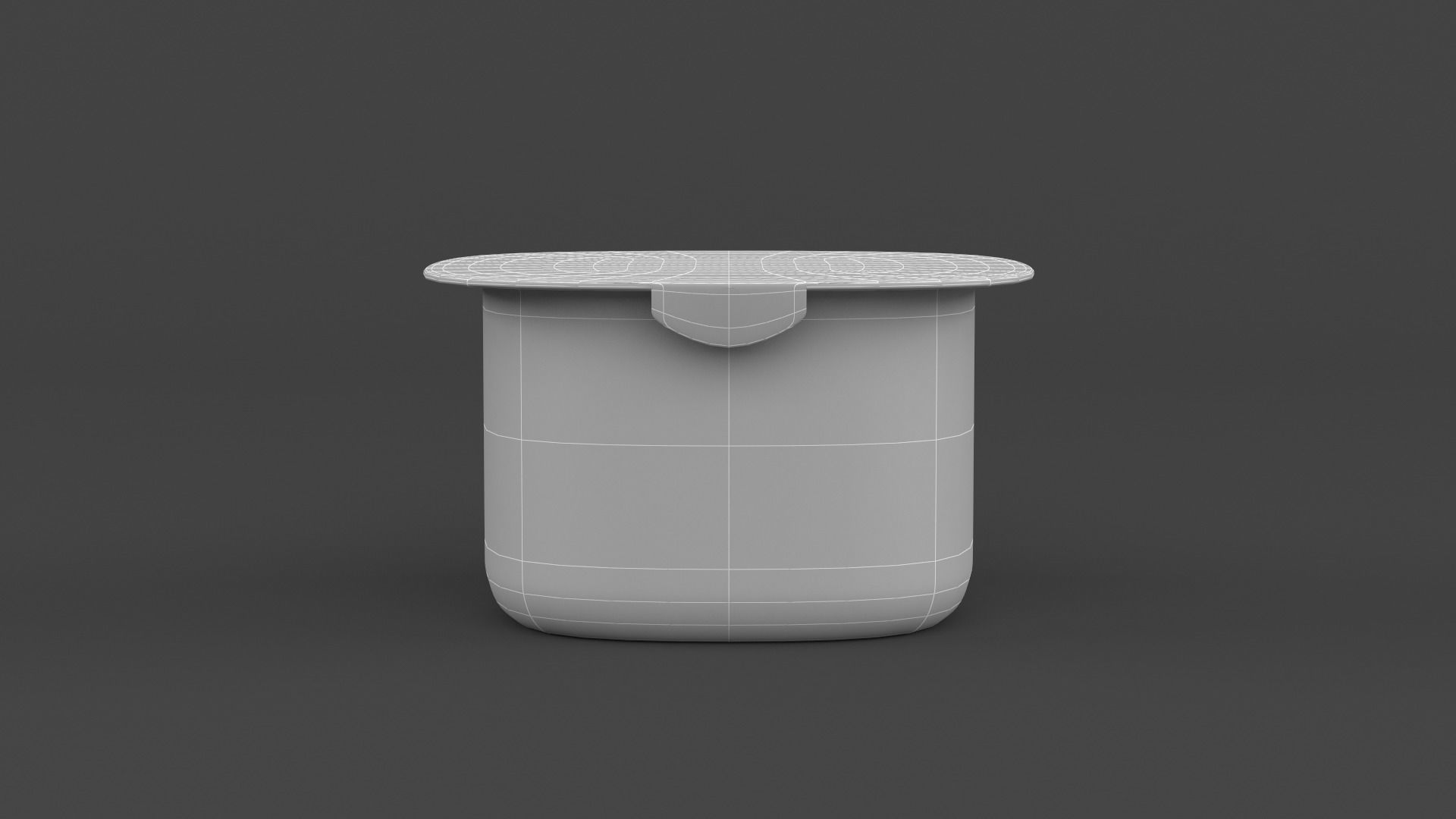 Plastic Yogurt Cups 3D model_18