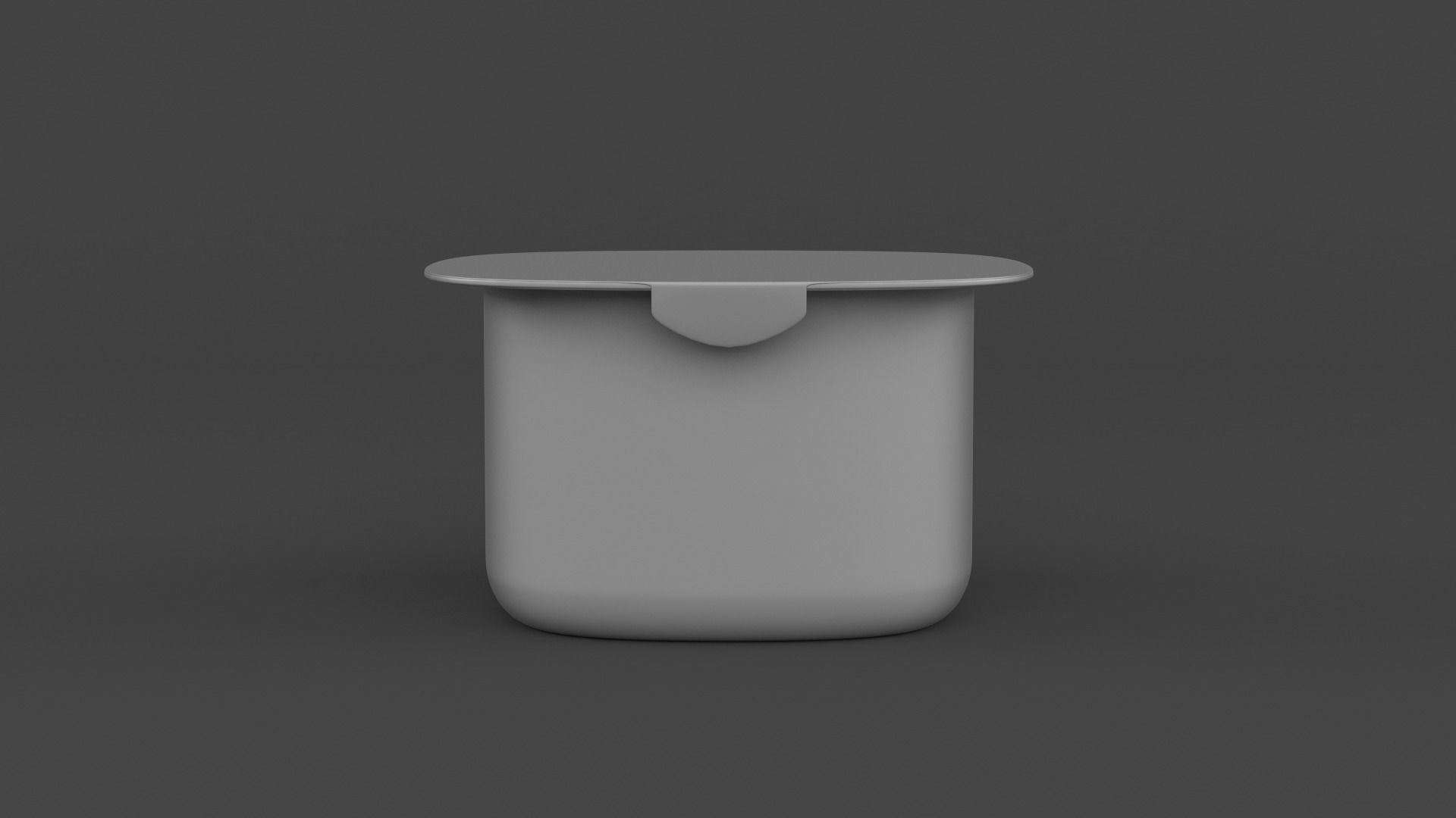 Plastic Yogurt Cups 3D model_7