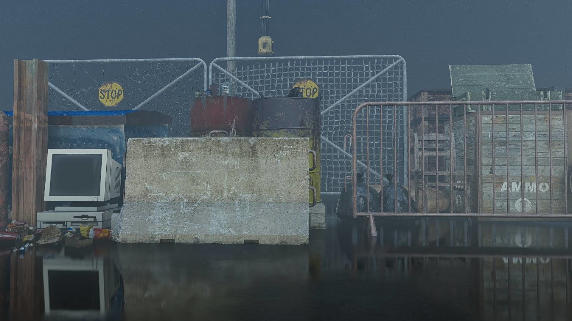 WAR Fixtures Low-poly 3D model_9