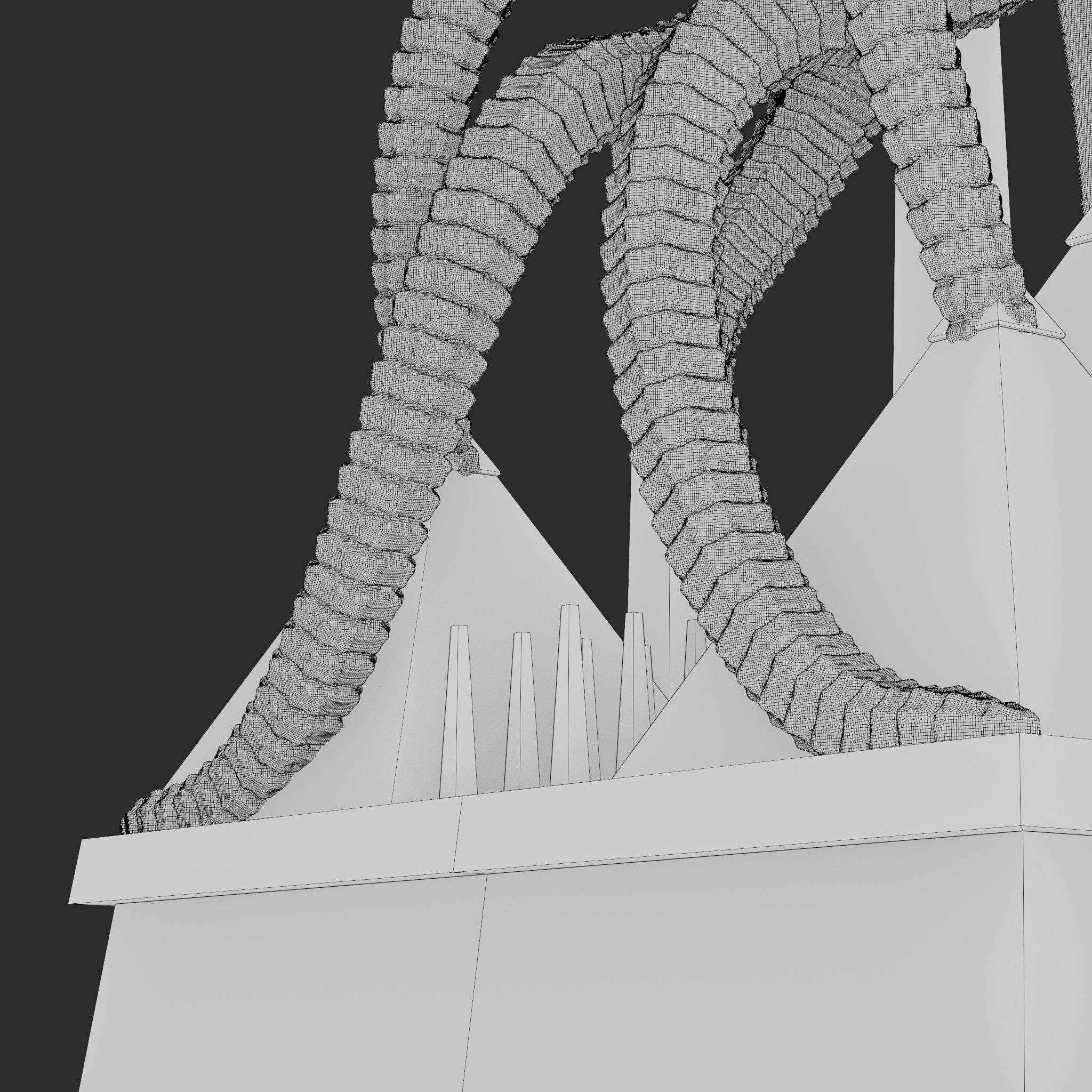 Nyarlathotep Statuette 3D model_12