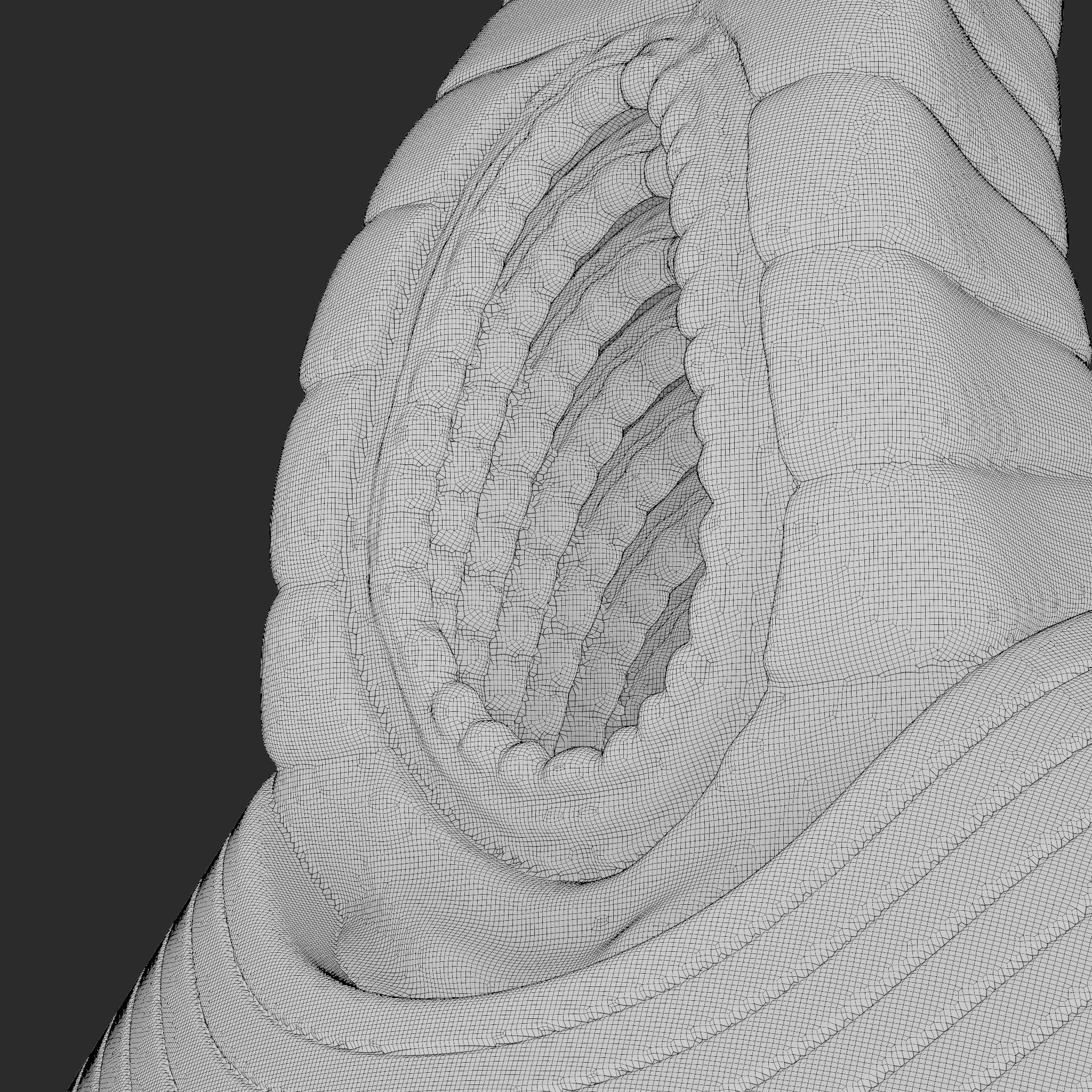 Nyarlathotep Statuette 3D model_10