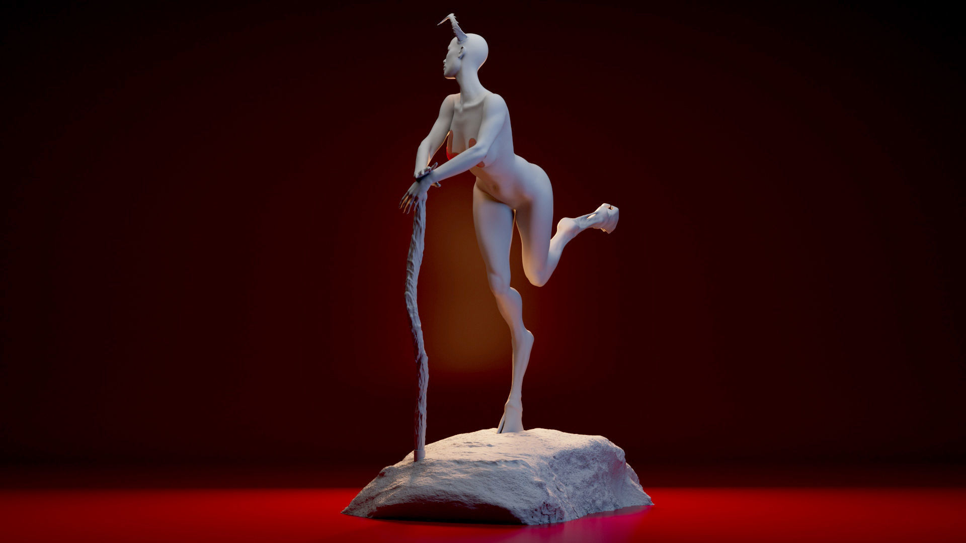 Succubus 3D print model_2