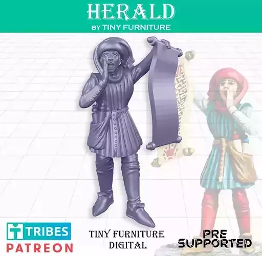 Herald 3D print model