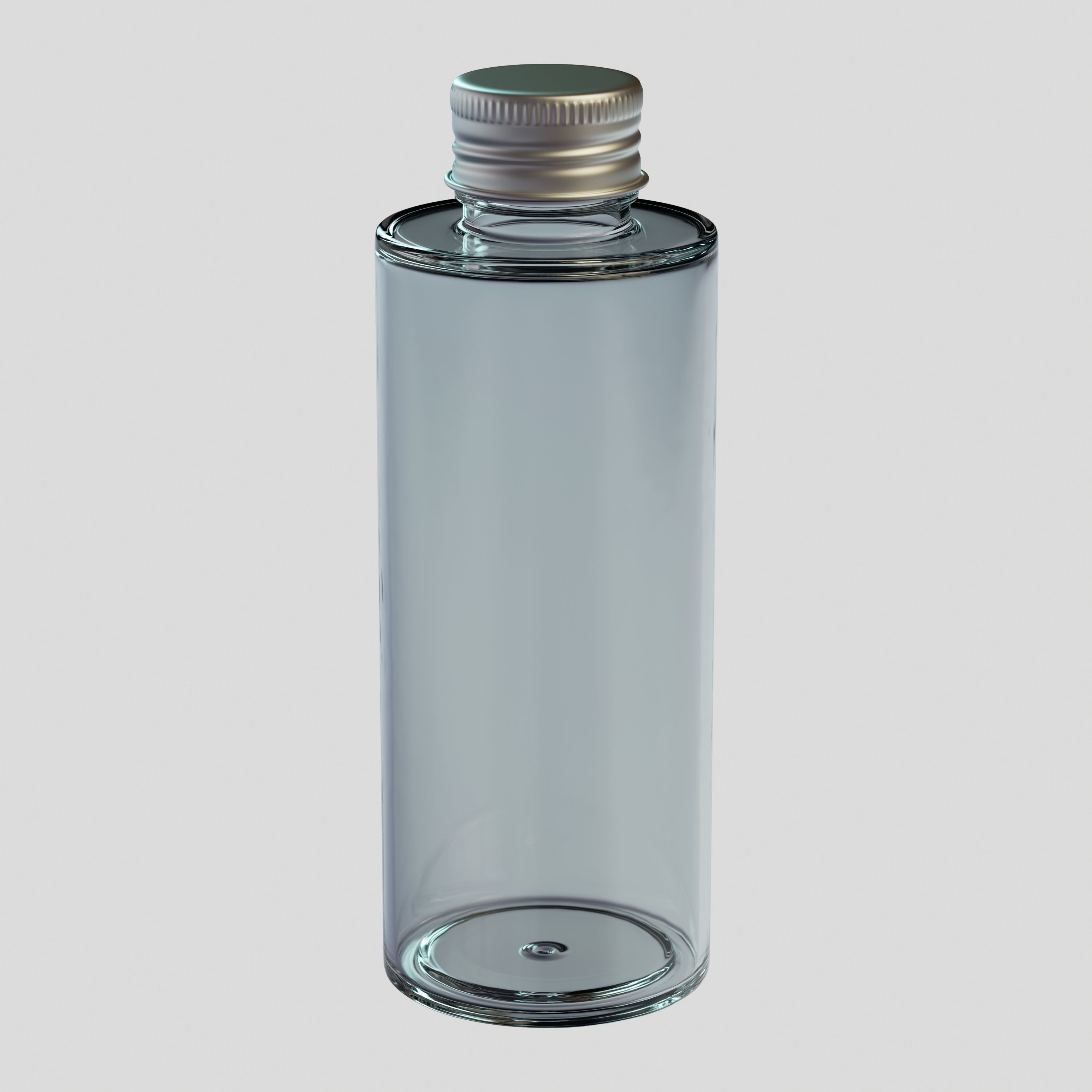 Cosmetic Bottle for Lotion 3D model_1