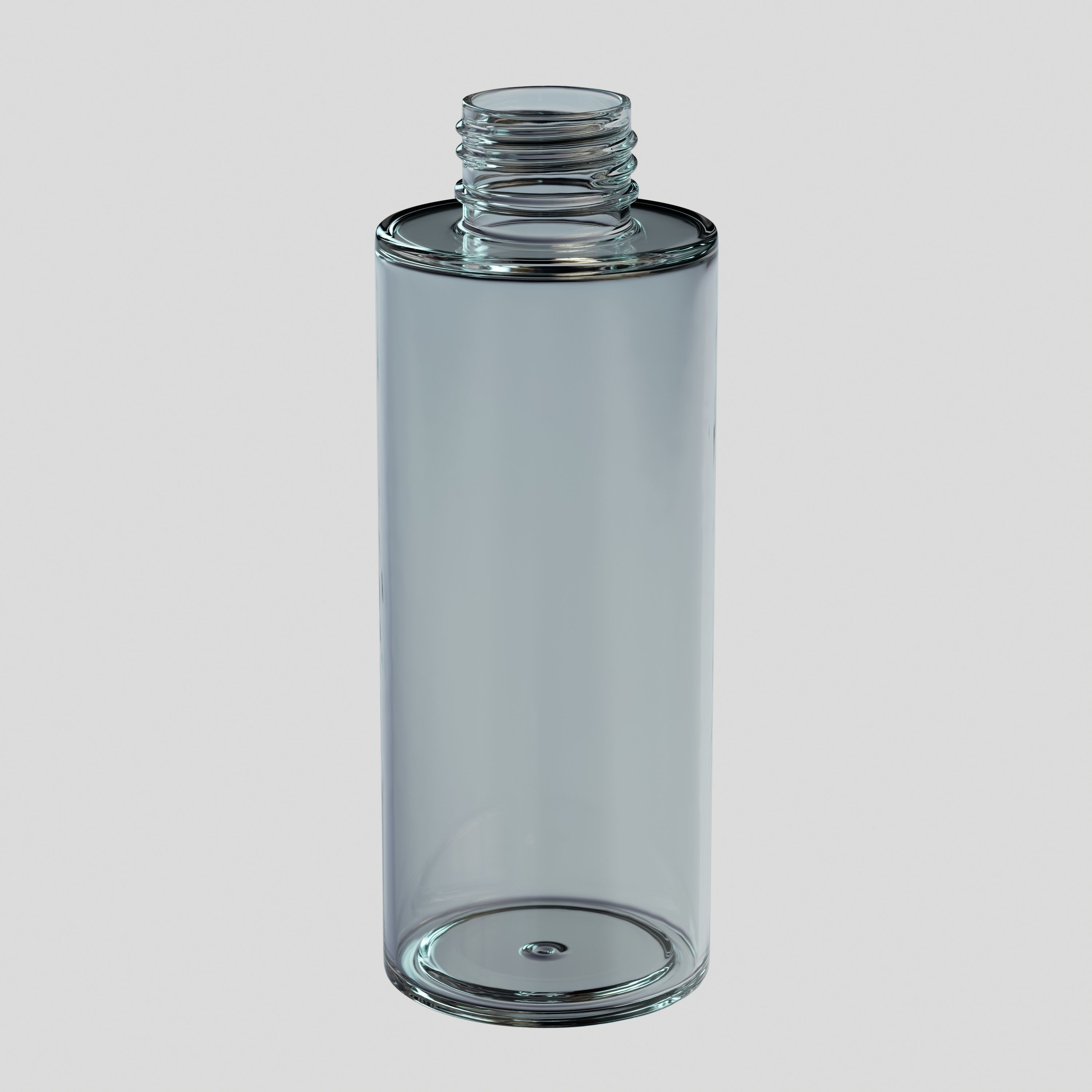 Cosmetic Bottle for Lotion 3D model_2