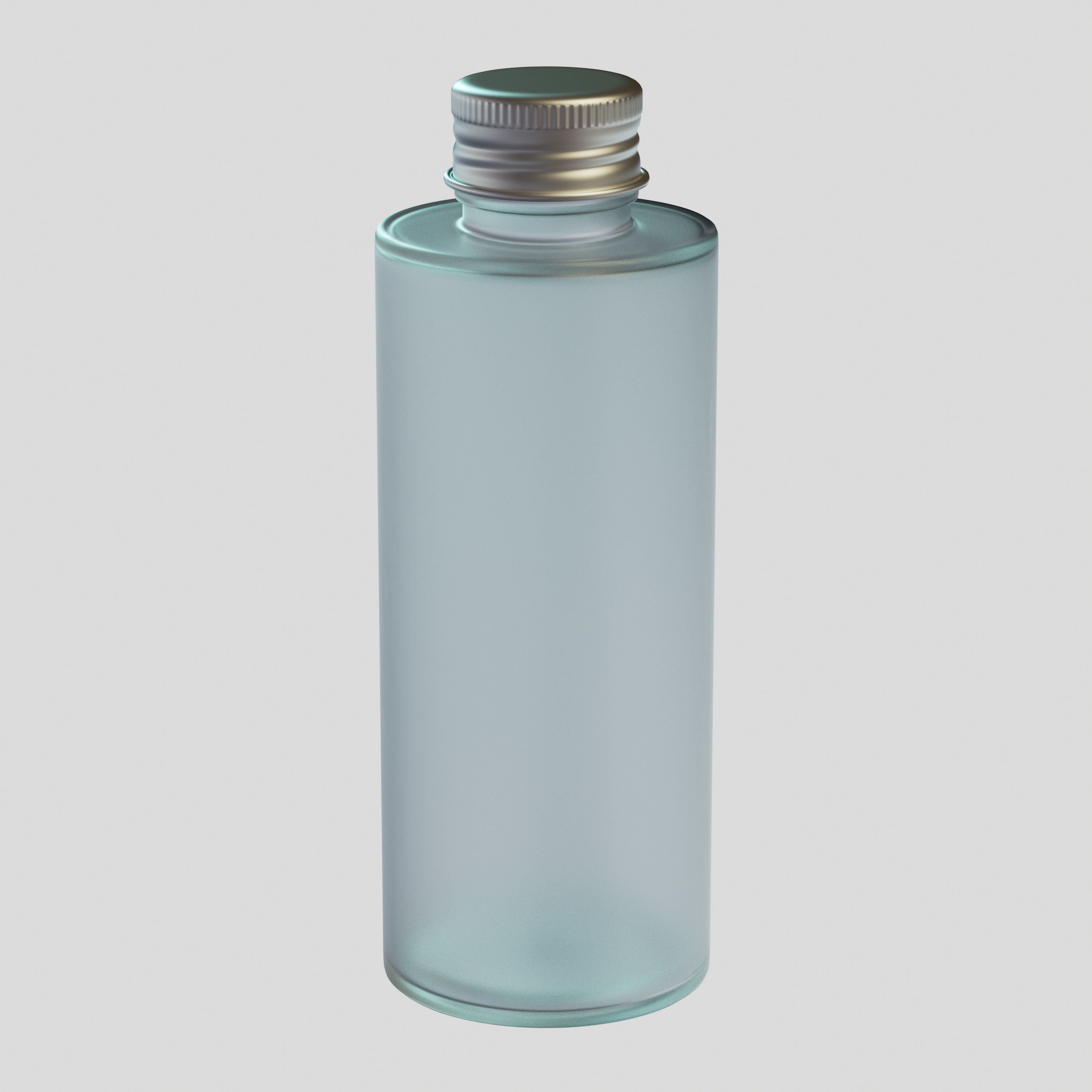 Cosmetic Bottle for Lotion 3D model_3