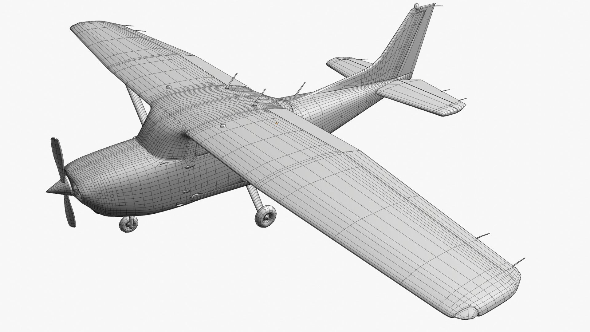 Light Aircraft Lifetime Pack 3D model_11
