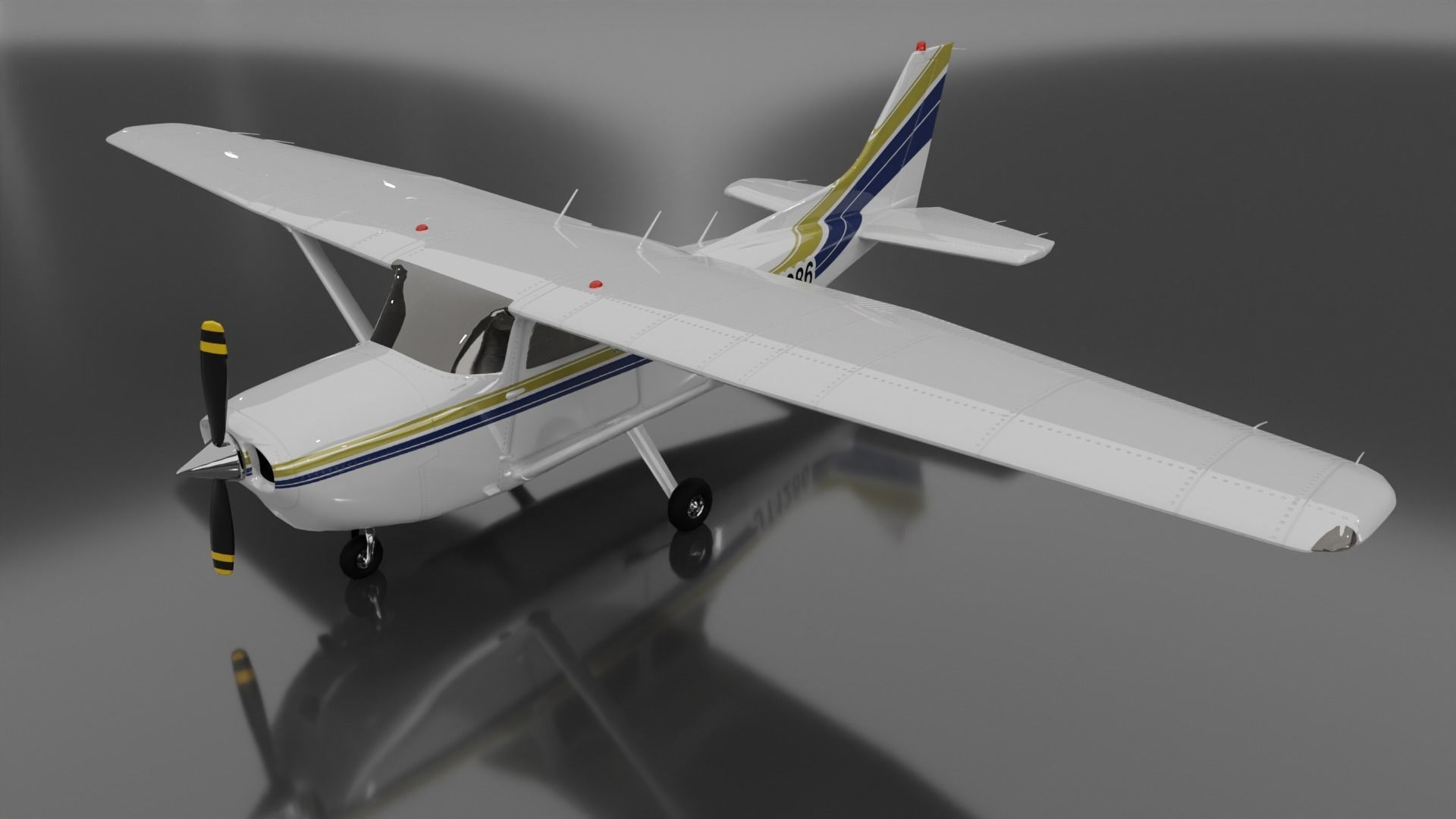 Light Aircraft Lifetime Pack 3D model_1