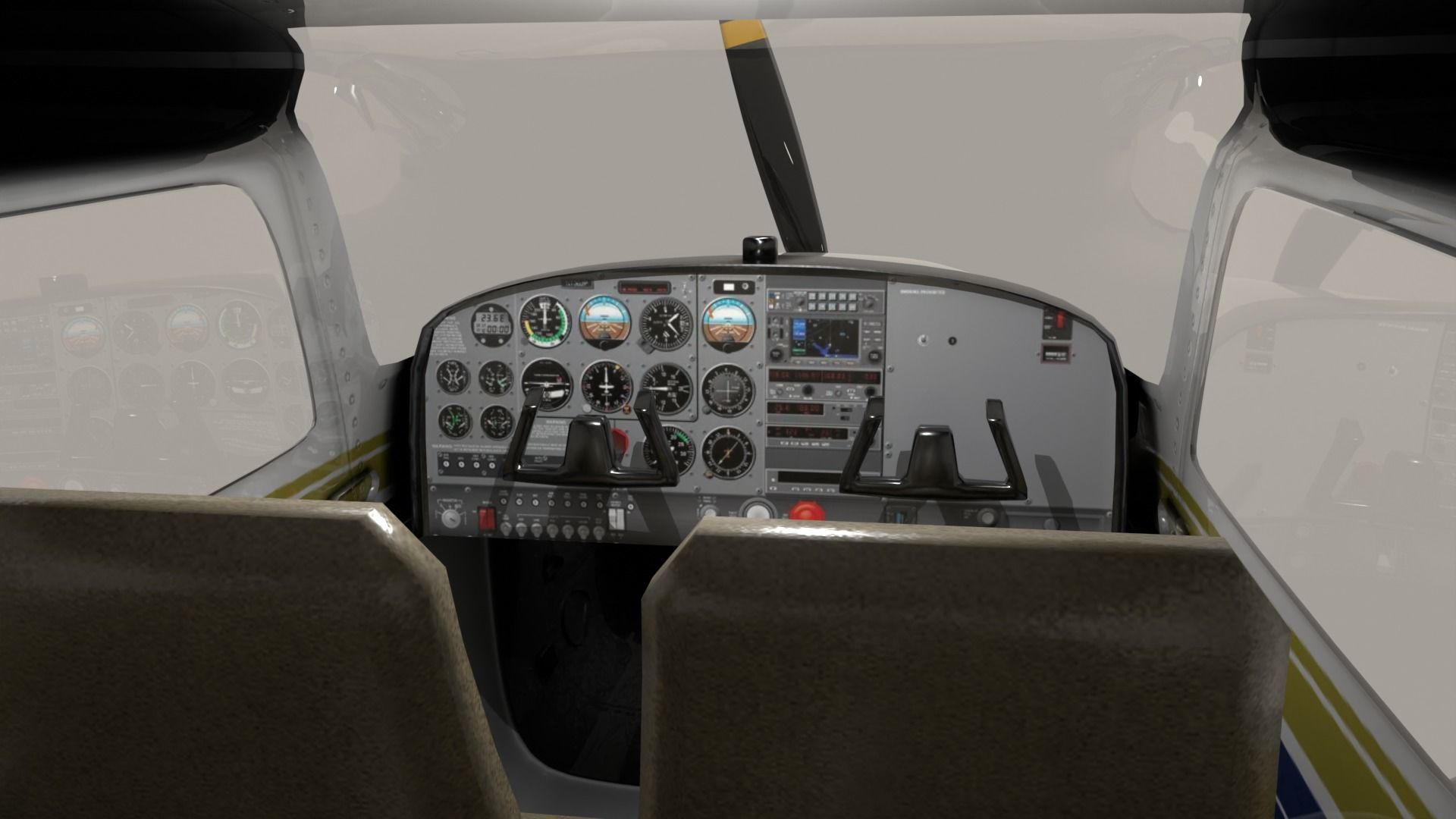 Light Aircraft Lifetime Pack 3D model_8