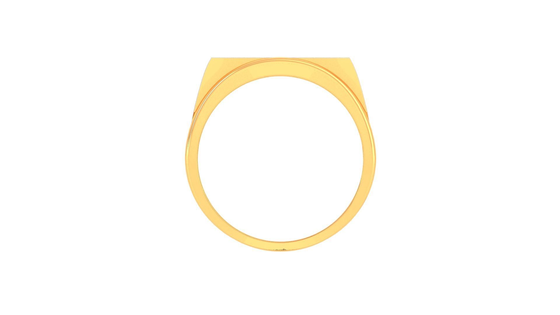 Diamond Head Men Groom Gents Diamond Ring 3dm stl obj mtl 3mf  3D print model_9