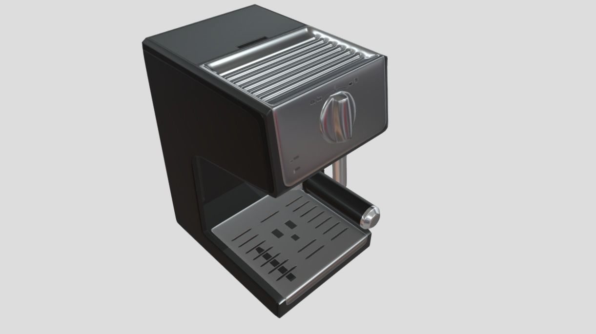 Coffee Machine 3D model_1
