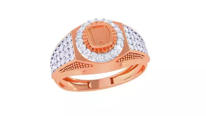 Men Groom Gents Diamond Ring 3dm stl obj mtl 3mf glb gltf