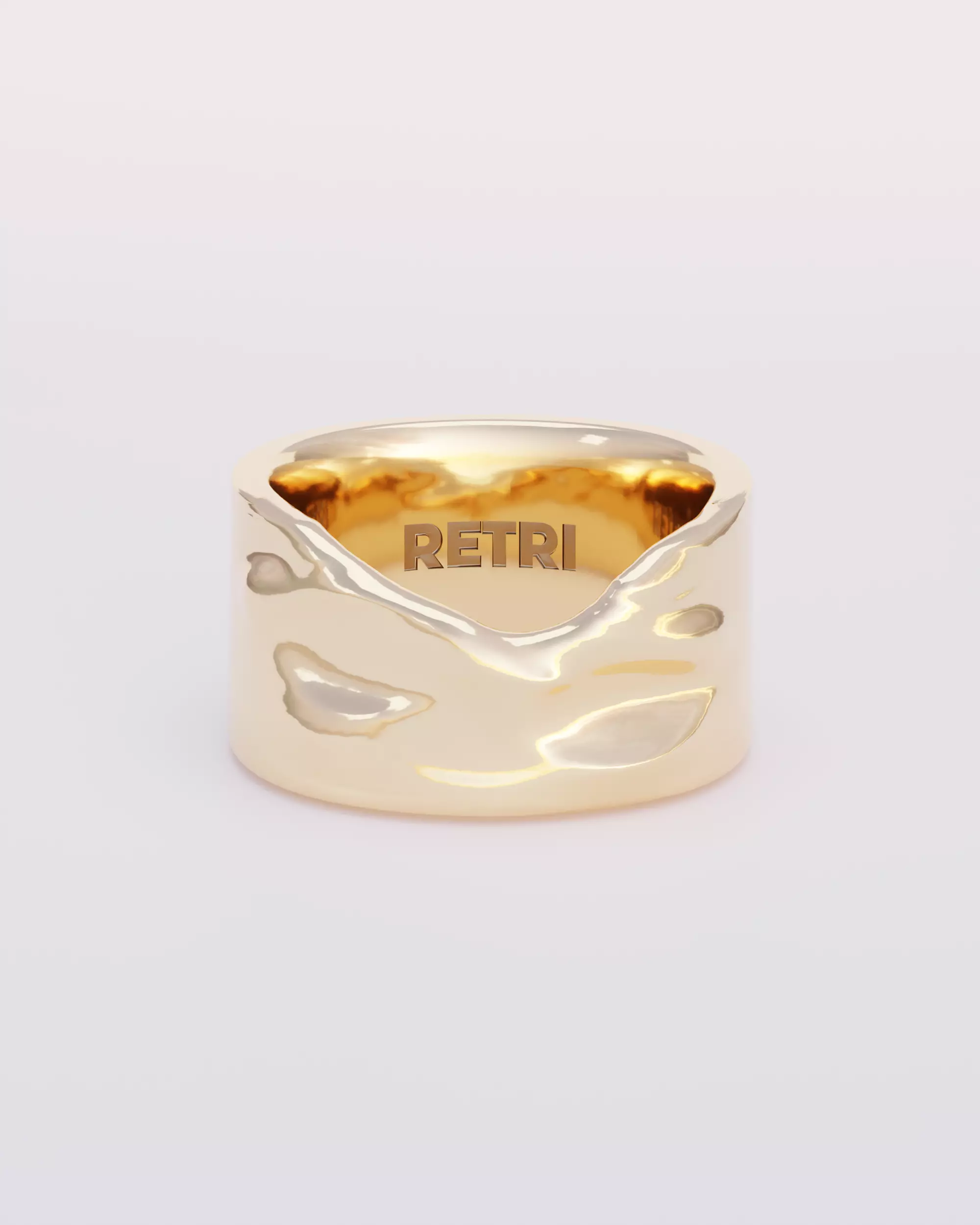 Melt Ring by RETRI Studio Production and packaging solution 3D print model_0