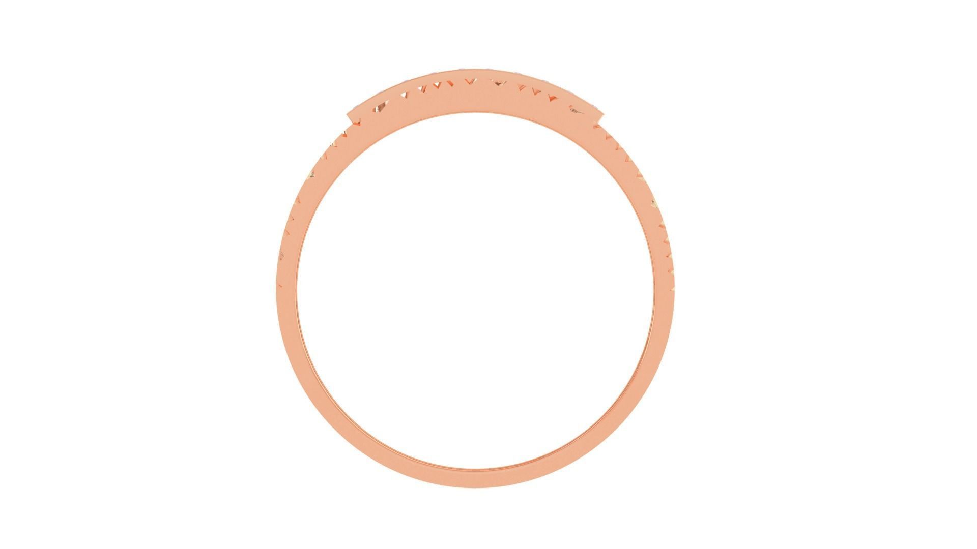 Men Groom Gents Diamond Ring 3dm stl obj mtl 3mf glb gltf 3D print model_10