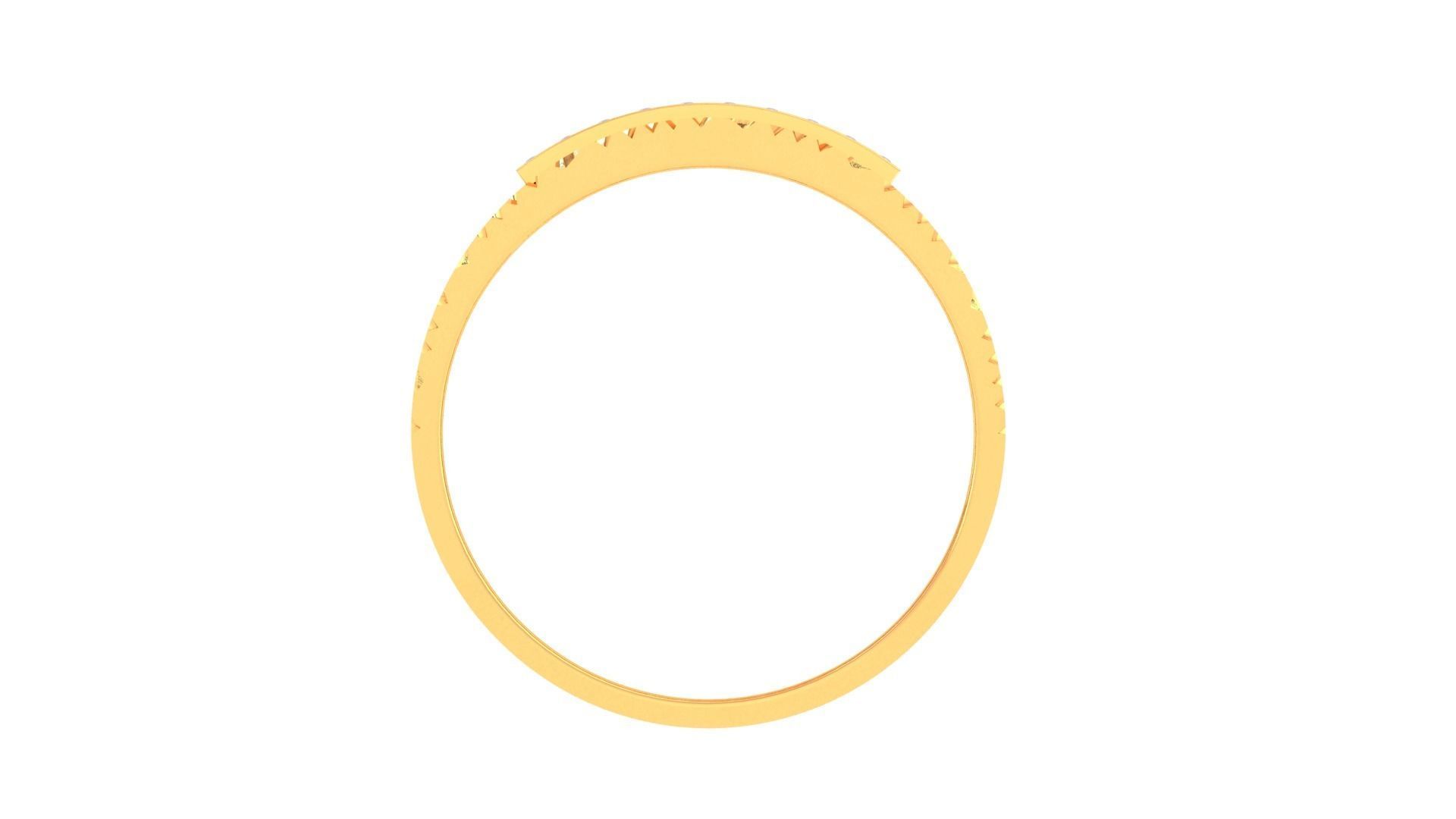 Men Groom Gents Diamond Ring 3dm stl obj mtl 3mf glb gltf 3D print model_8