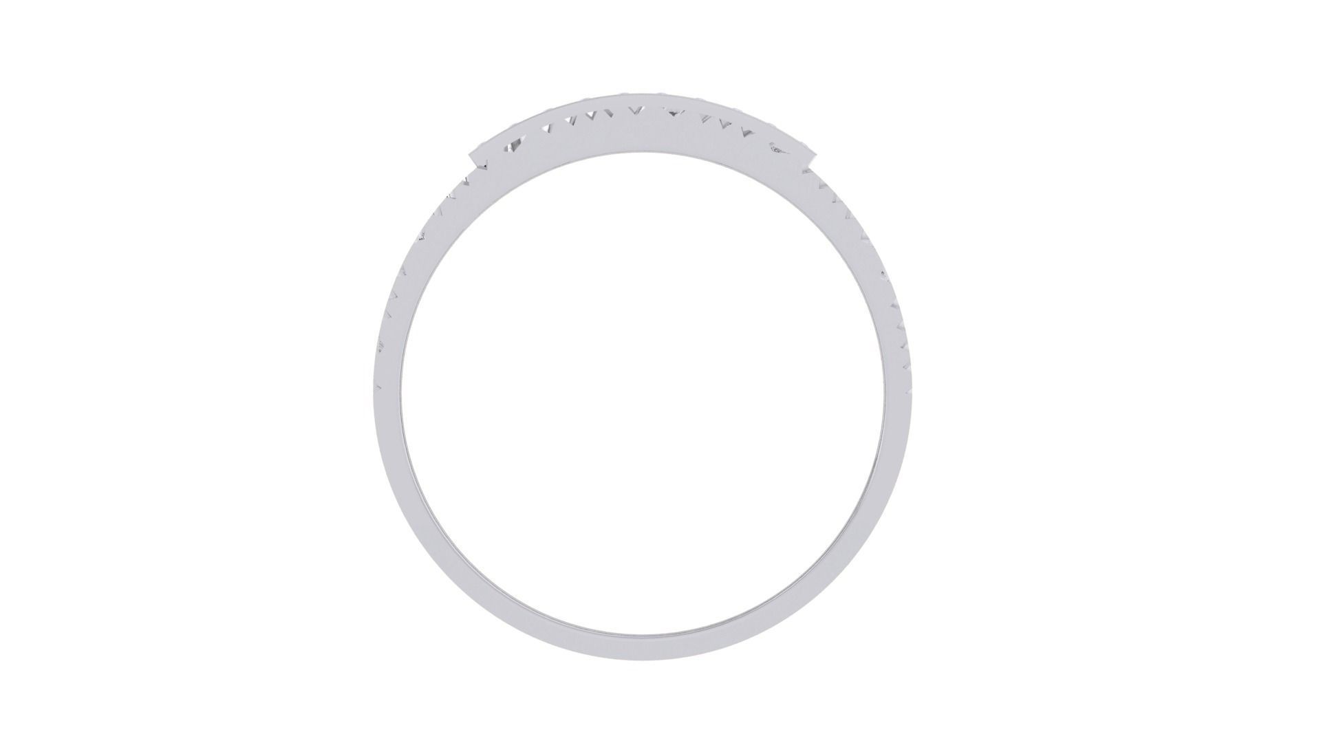 Men Groom Gents Diamond Ring 3dm stl obj mtl 3mf glb gltf 3D print model_9