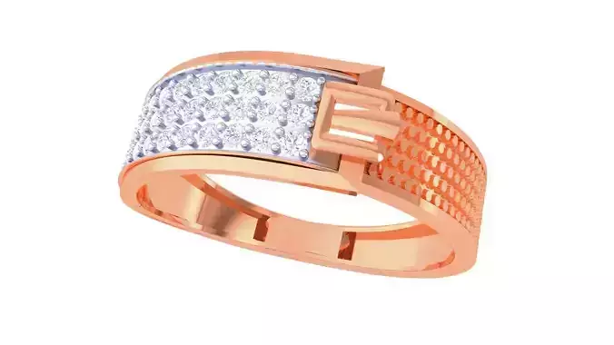 Belt Men Groom Gents Diamond Ring 3dm stl obj mtl 3mf glb gltf 3D print model