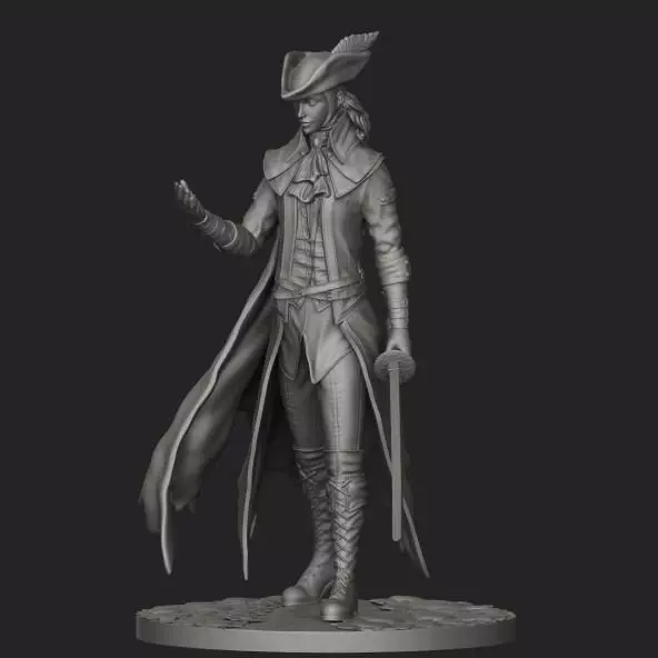 Lady Maria ready to 3d print 3D model_0