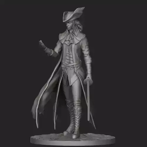 Lady Maria ready to 3d print