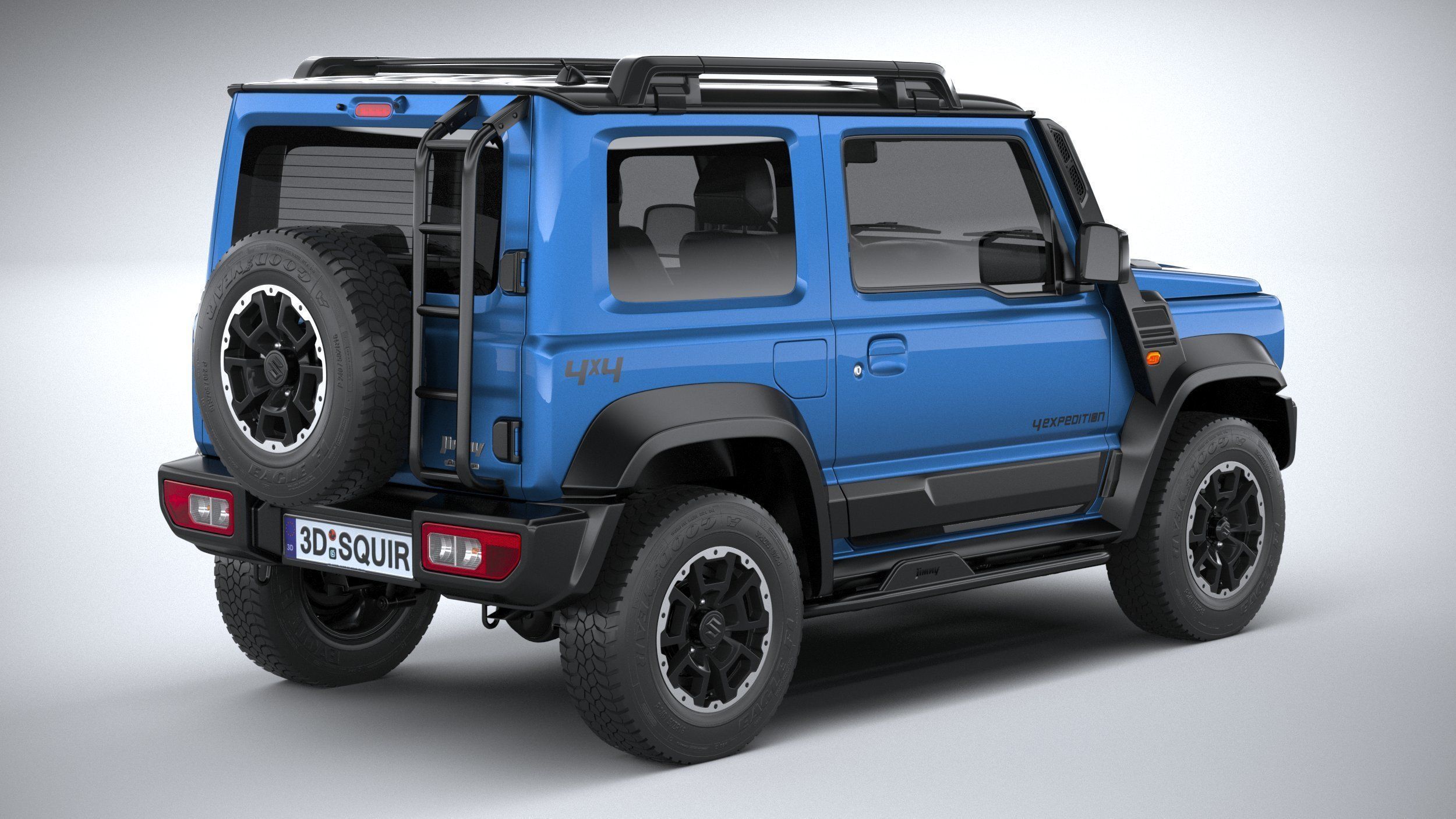 Suzuki Jimny 4expedition 2024 3D model_17
