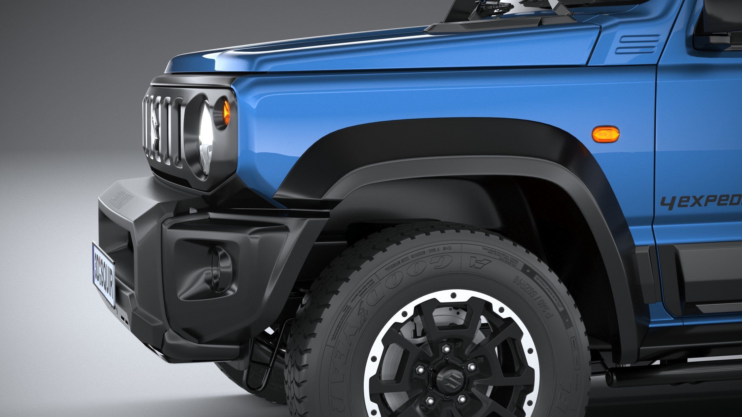 Suzuki Jimny 4expedition 2024 3D model_3