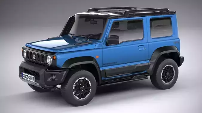 Suzuki Jimny 4expedition 2024 3D model