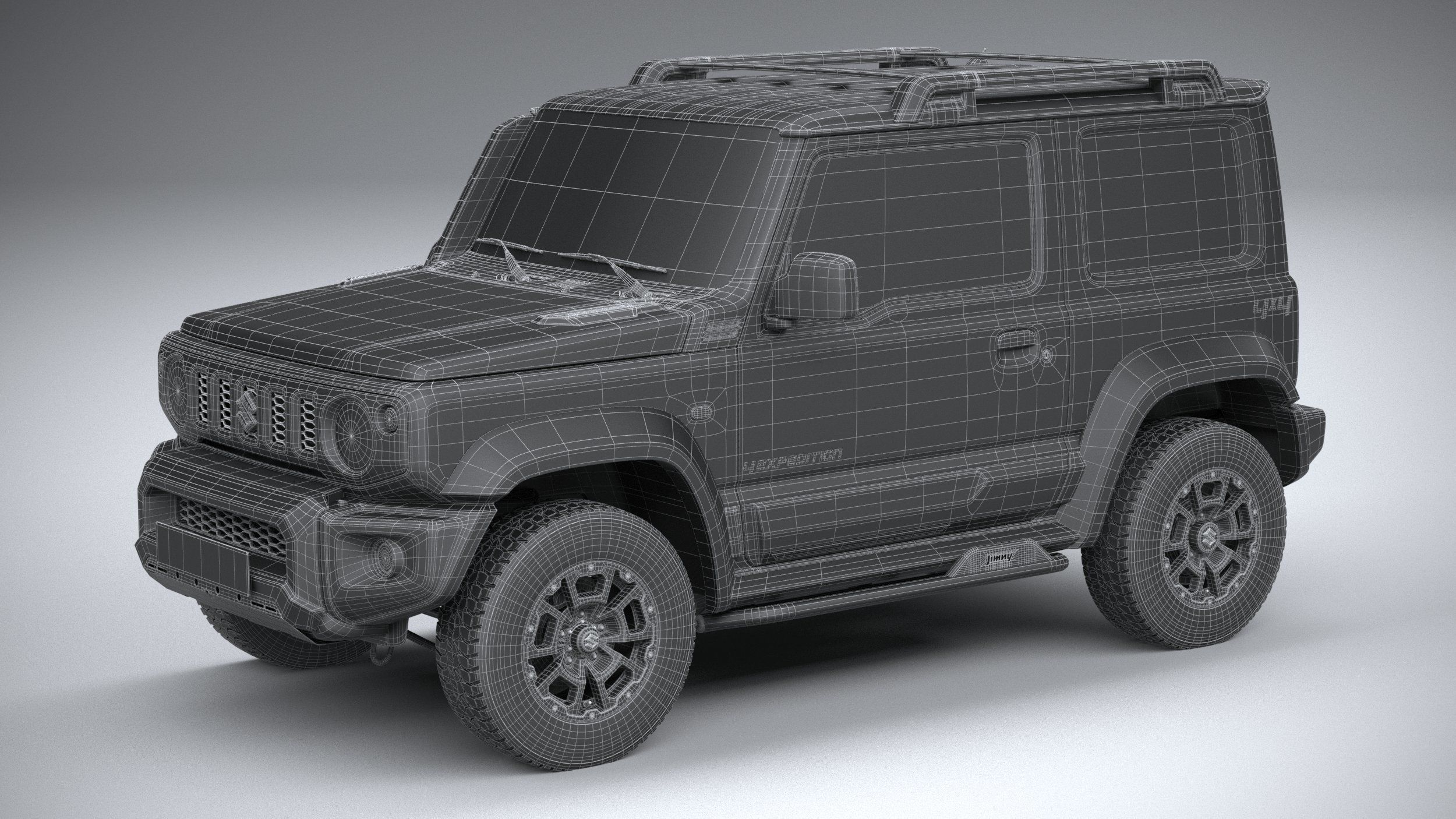Suzuki Jimny 4expedition 2024 3D model_28