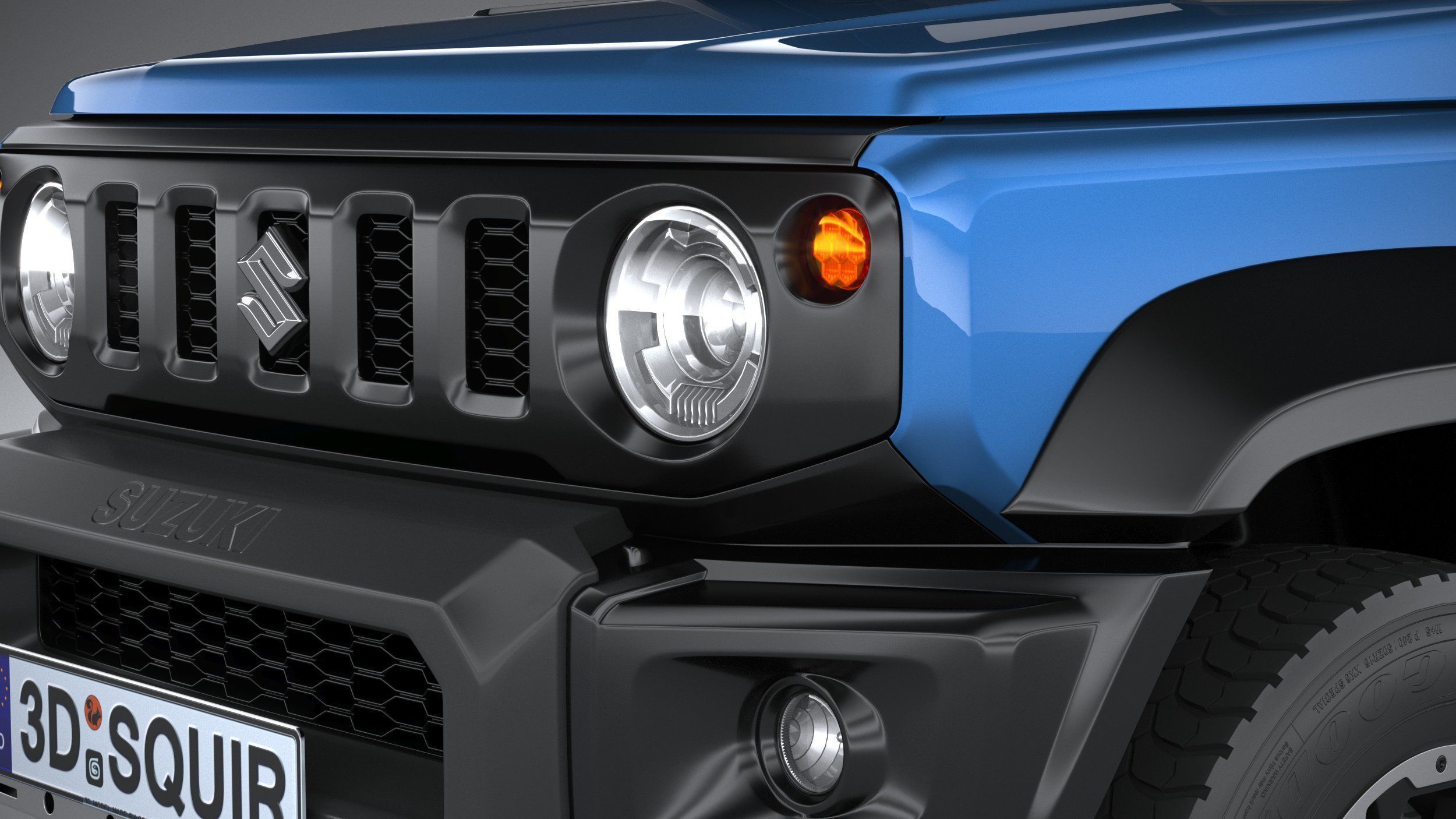 Suzuki Jimny 4expedition 2024 3D model_14