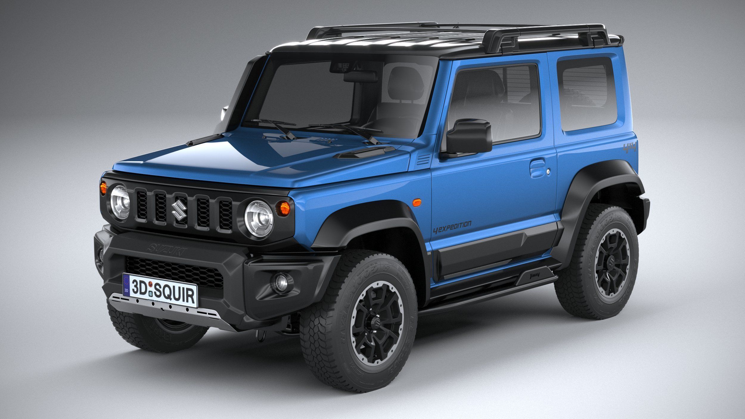 Suzuki Jimny 4expedition 2024 3D model_1