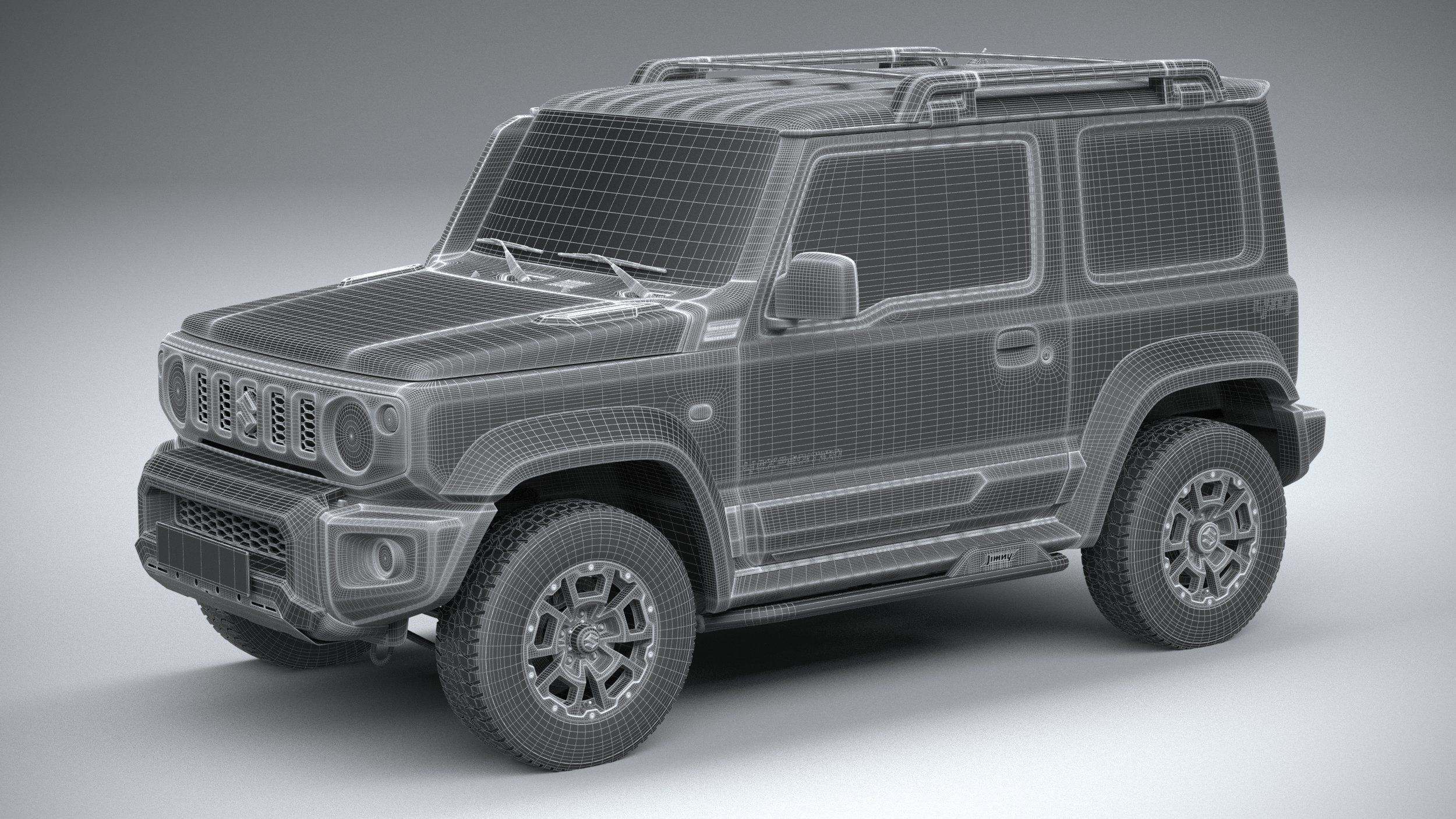 Suzuki Jimny 4expedition 2024 3D model_26
