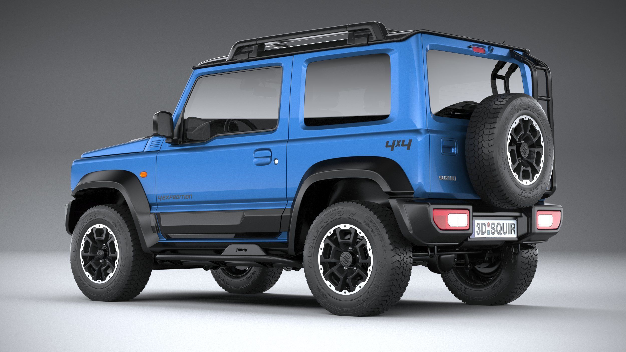 Suzuki Jimny 4expedition 2024 3D model_5