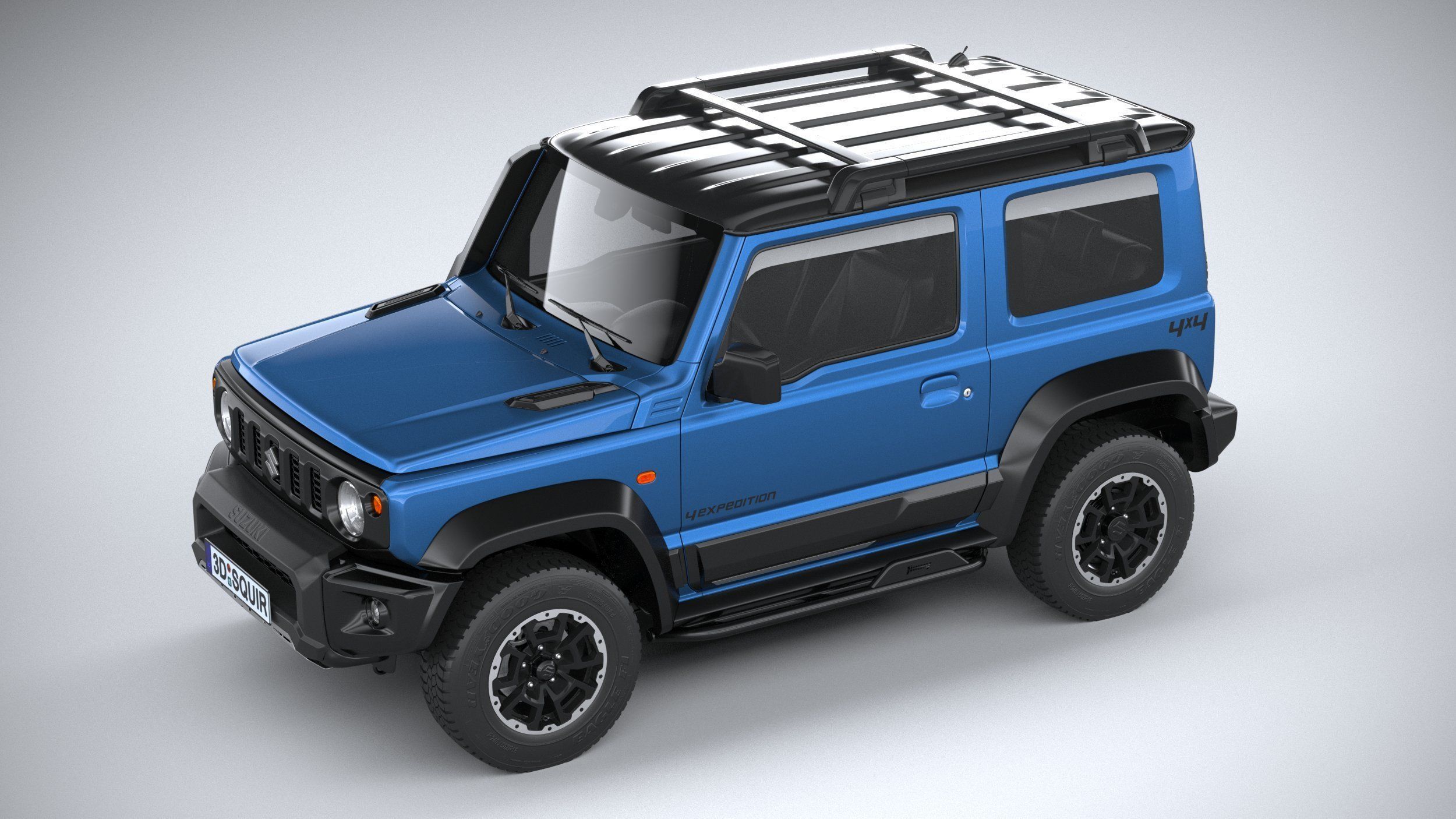 Suzuki Jimny 4expedition 2024 3D model_7