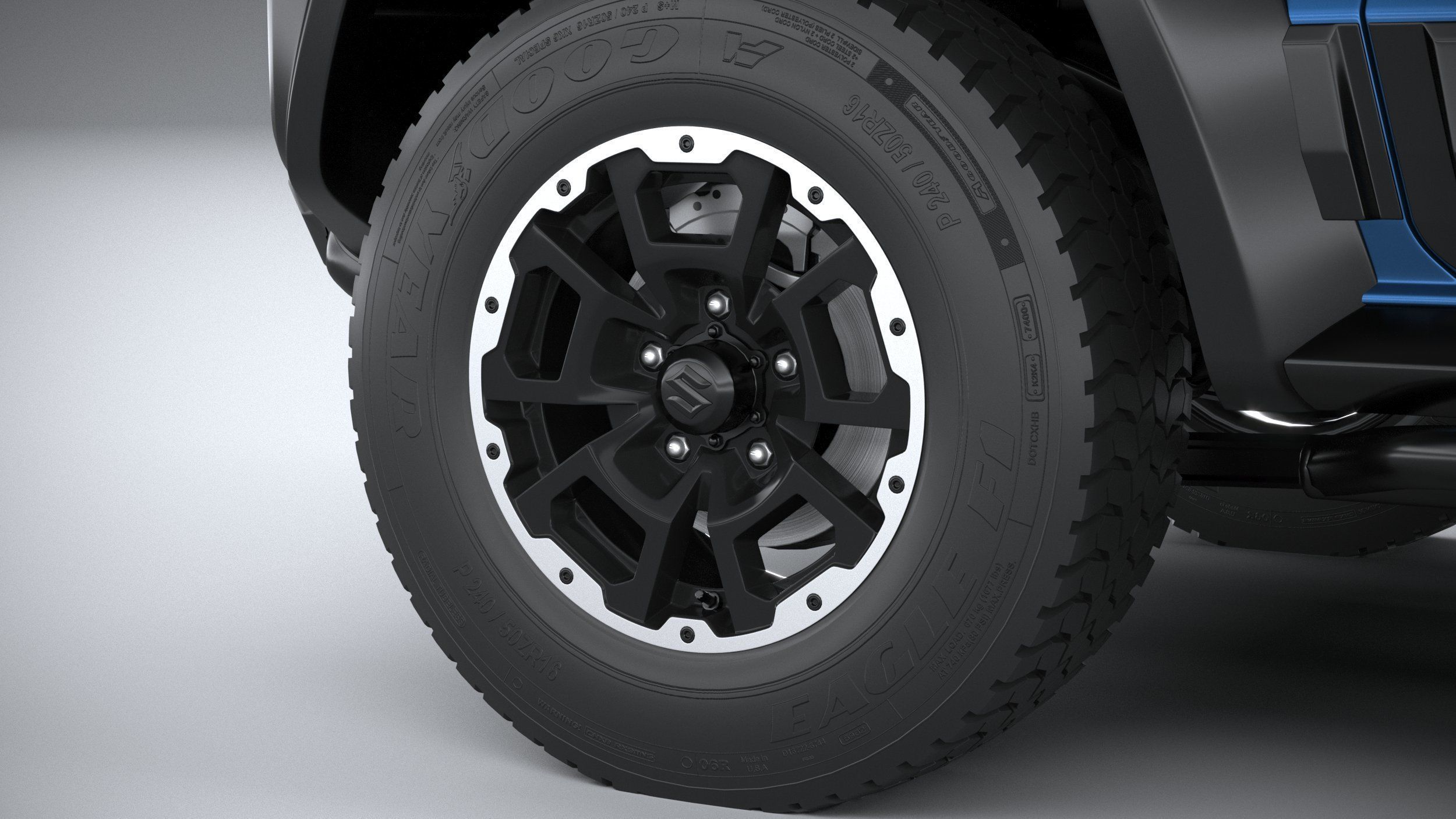 Suzuki Jimny 4expedition 2024 3D model_16