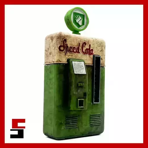 Call of Duty Black Ops Zombies Speed Cola Perk Machine