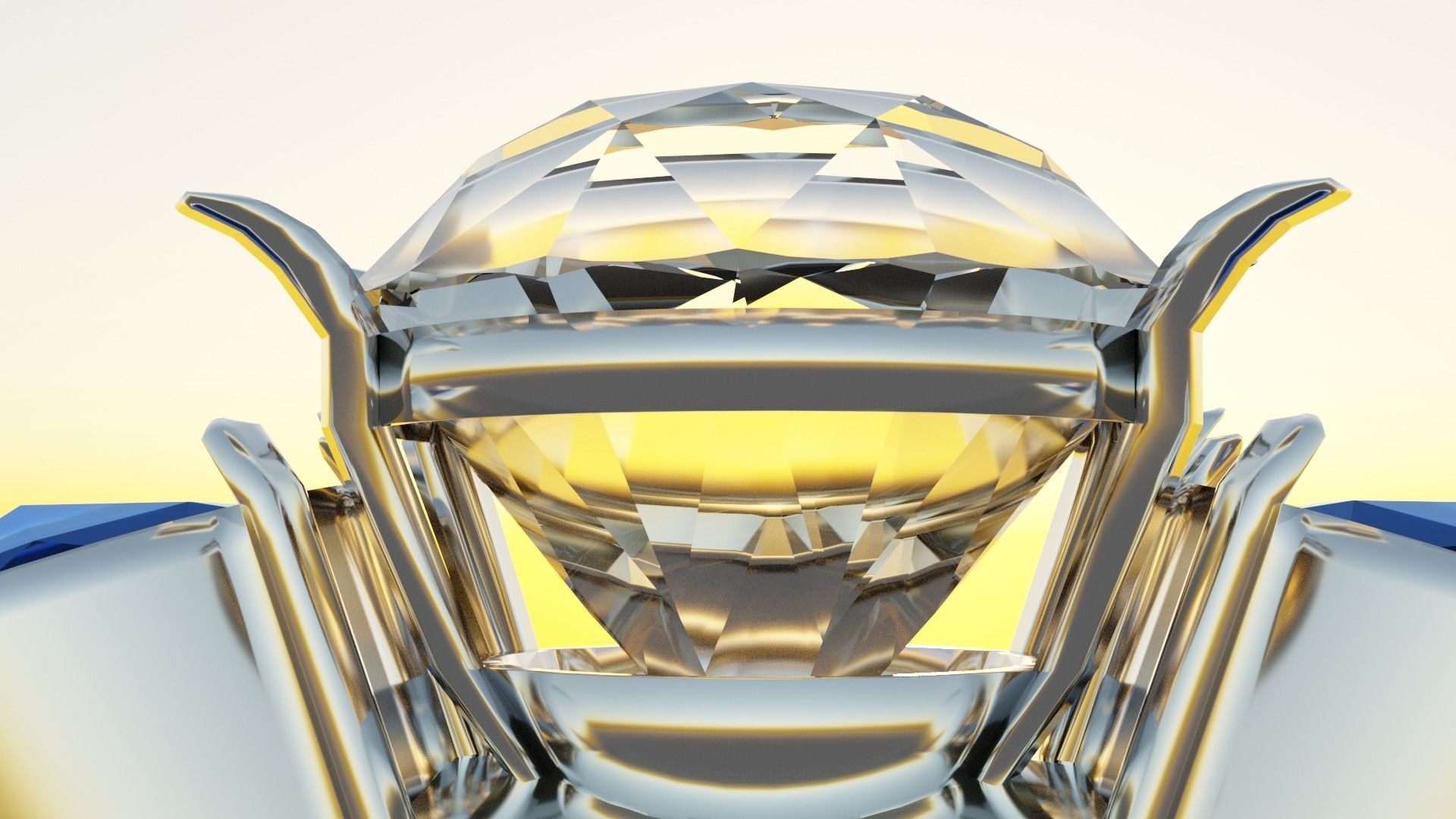 Engagement Ring 3D model_3