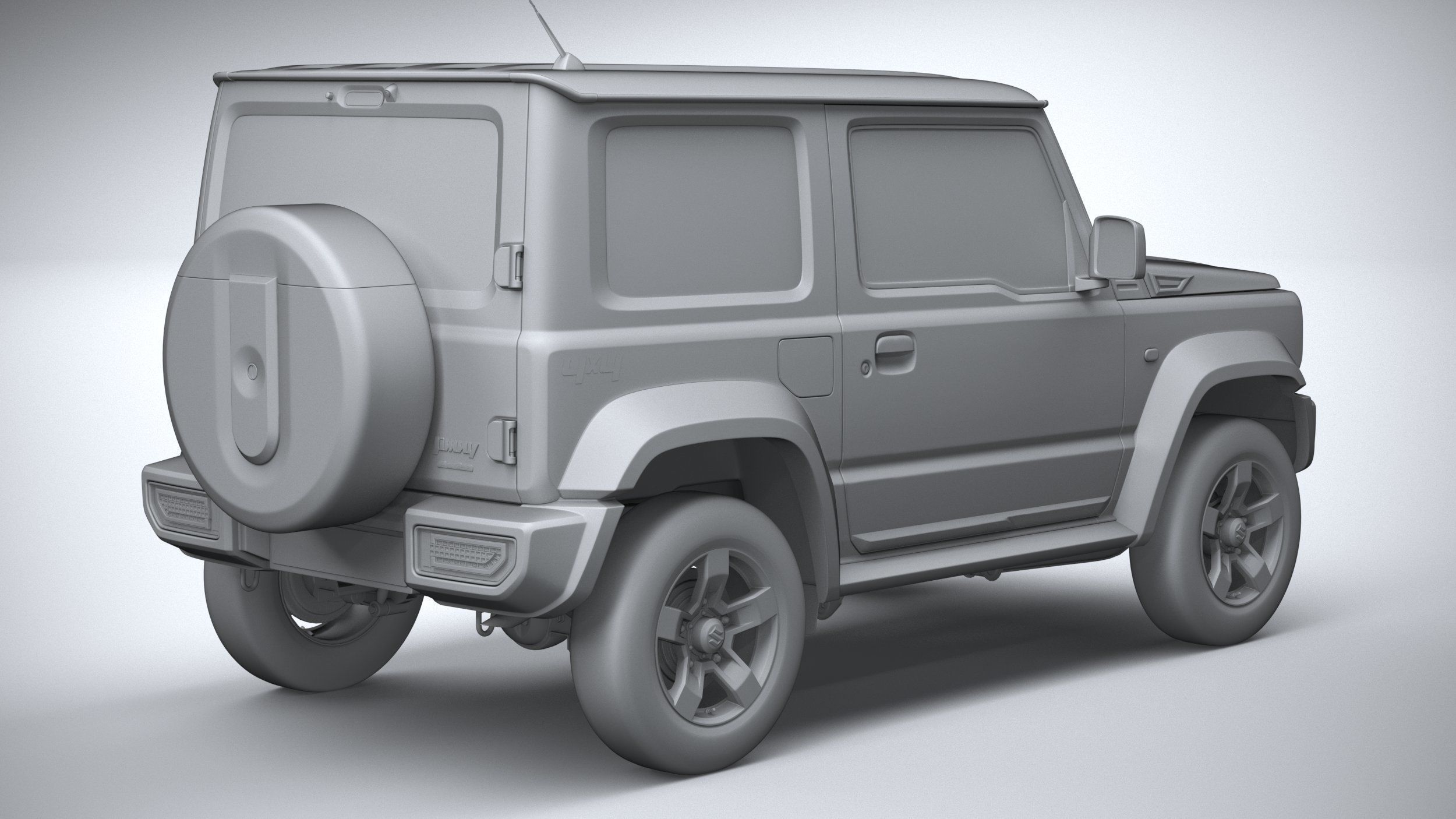 Suzuki Jimny 4style 2024 3D model_25