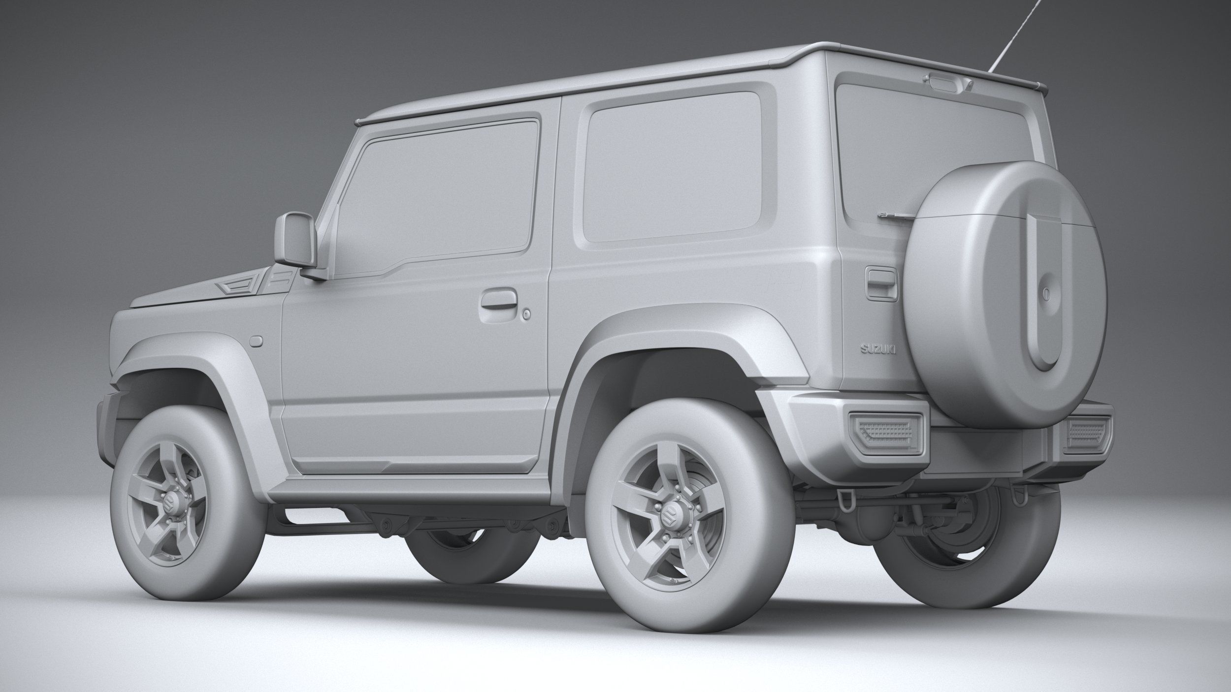 Suzuki Jimny 4style 2024 3D model_21