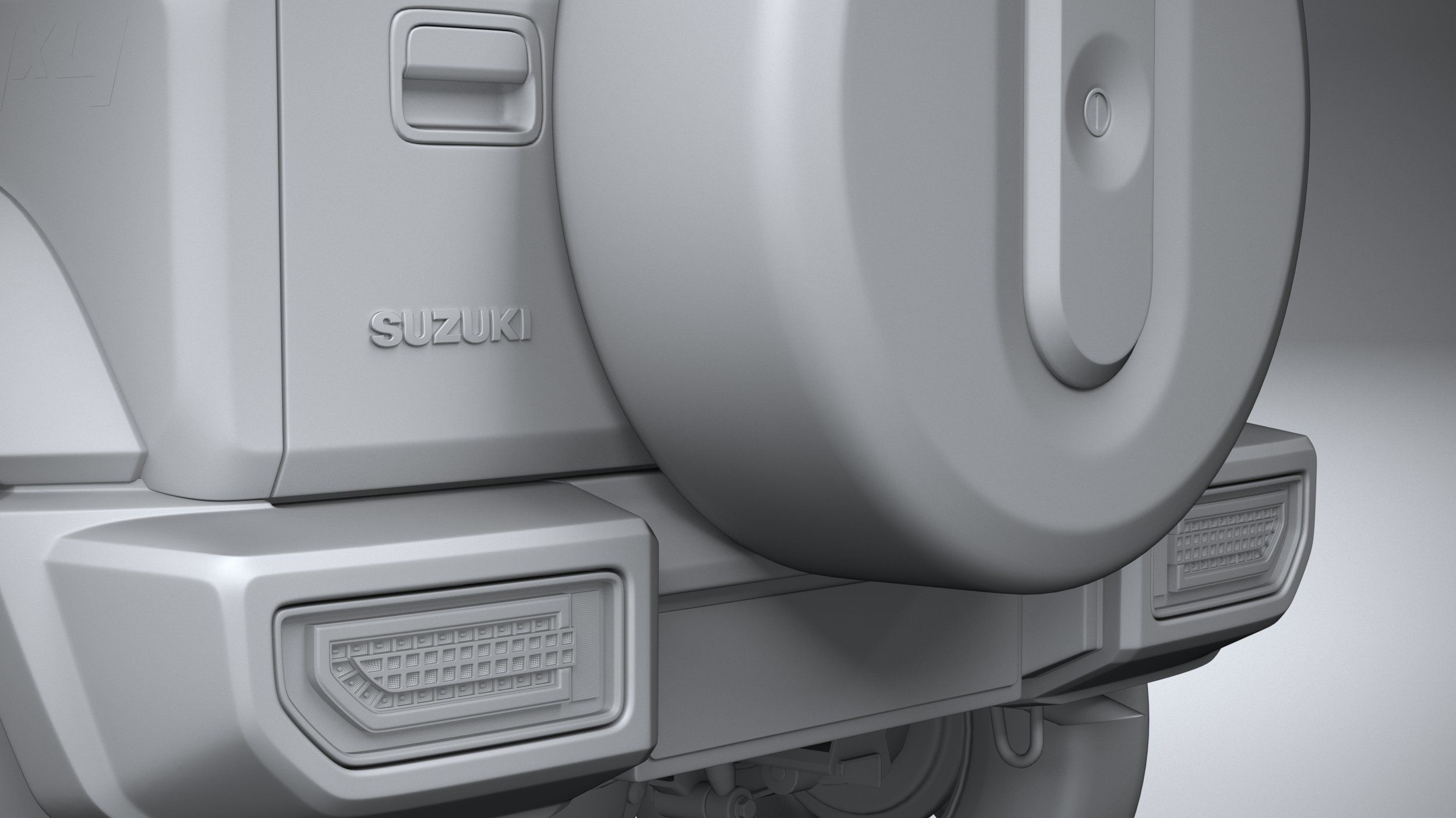 Suzuki Jimny 4style 2024 3D model_24