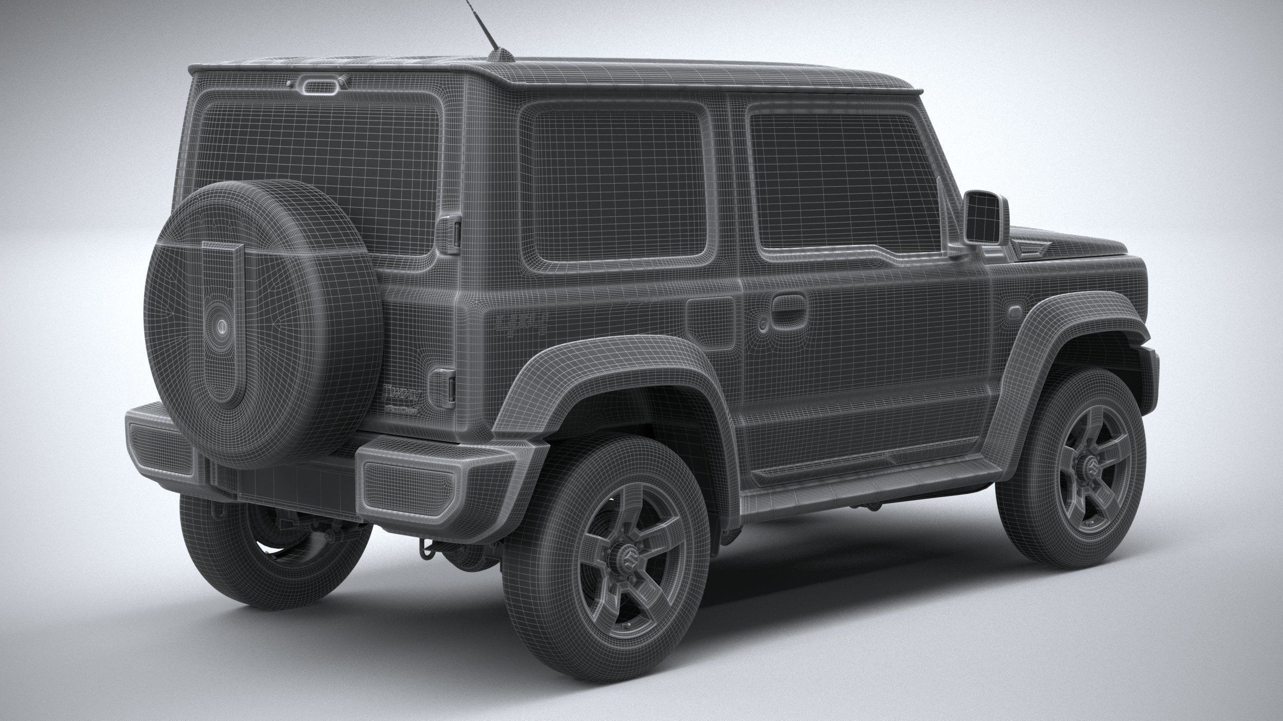 Suzuki Jimny 4style 2024 3D model_27