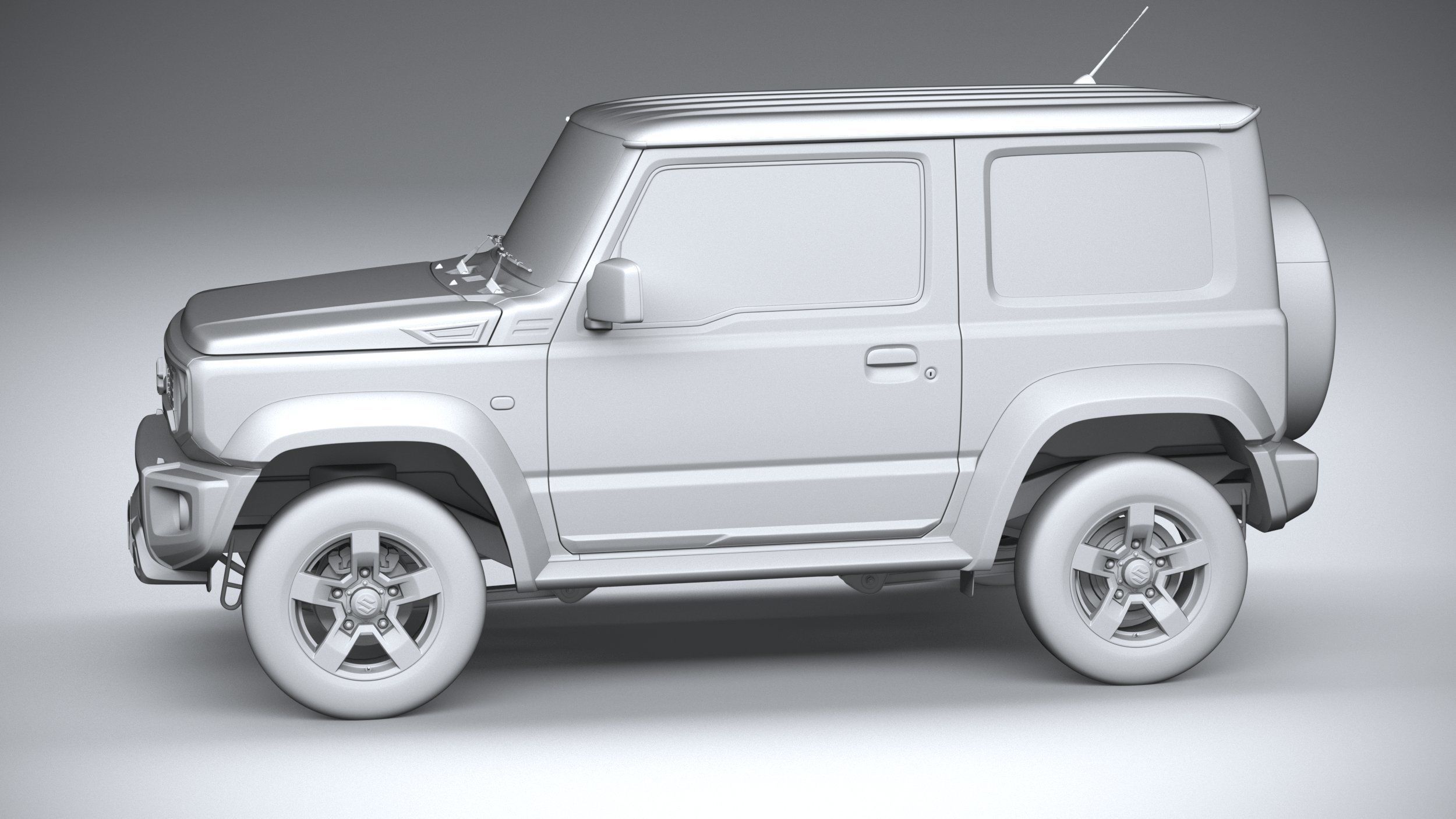 Suzuki Jimny 4style 2024 3D model_22