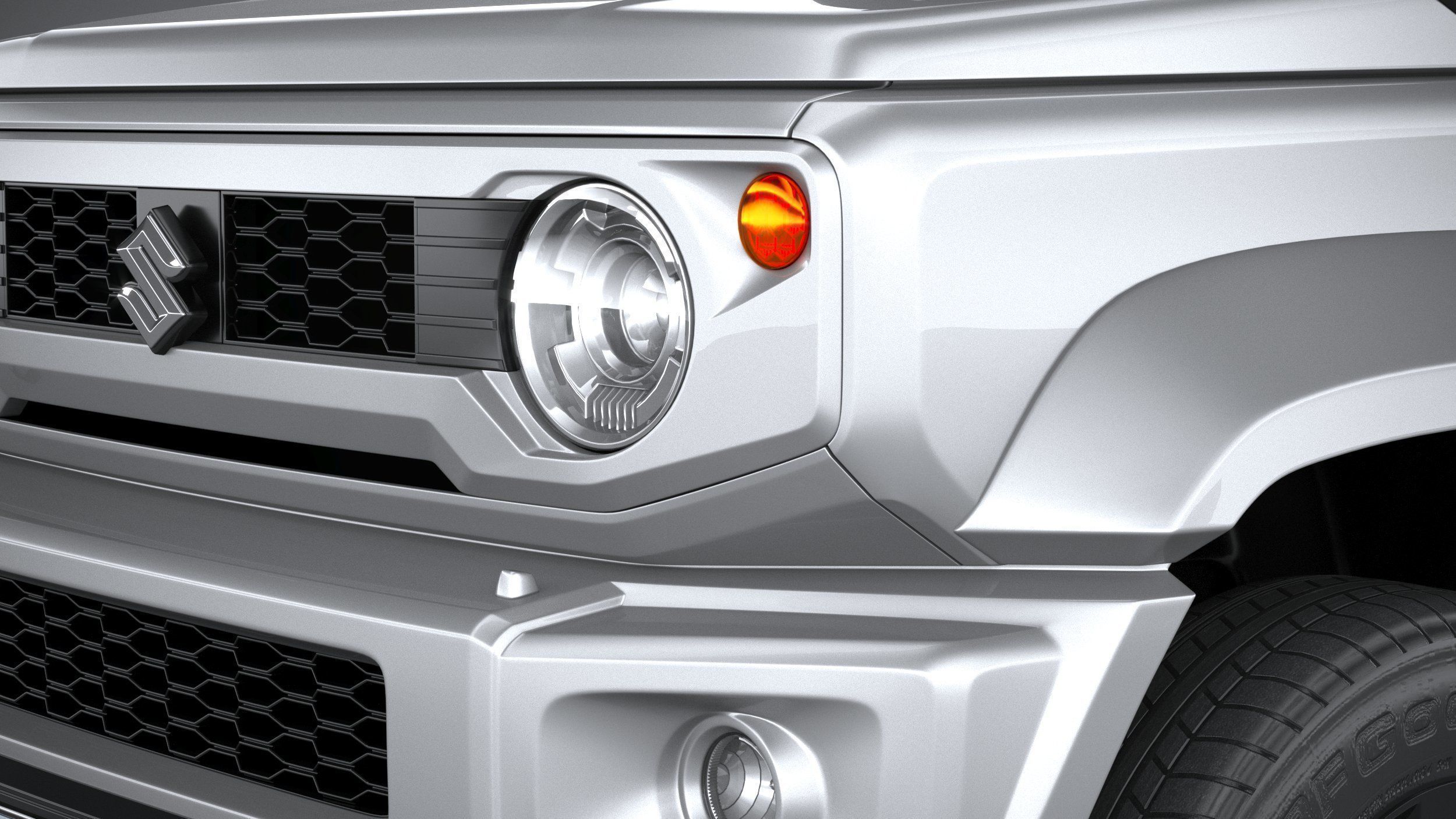 Suzuki Jimny 4style 2024 3D model_14