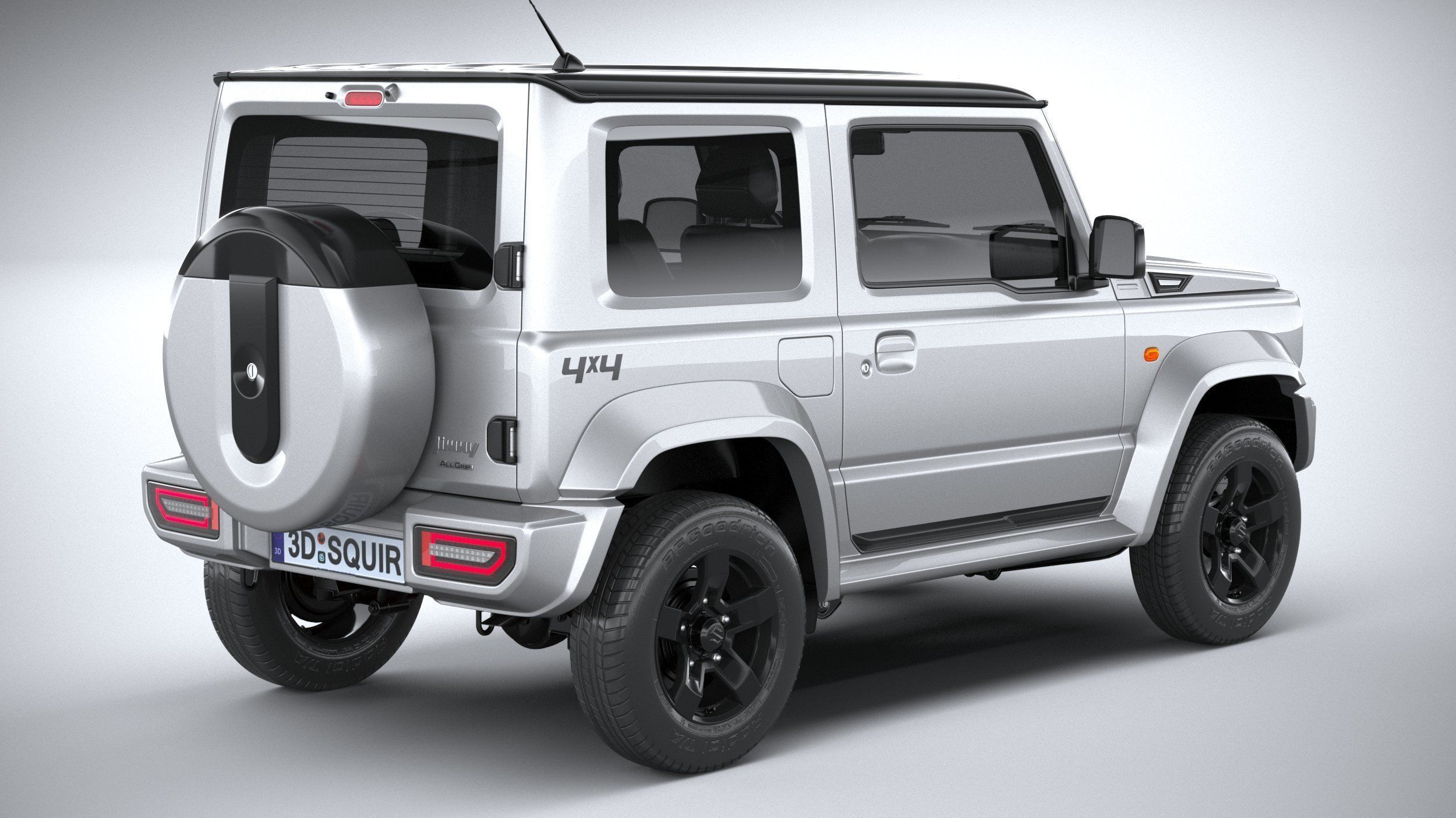Suzuki Jimny 4style 2024 3D model_17