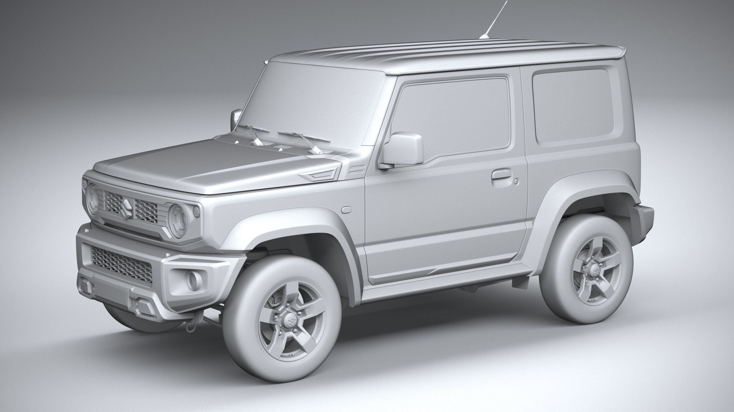 Suzuki Jimny 4style 2024 3D model_19