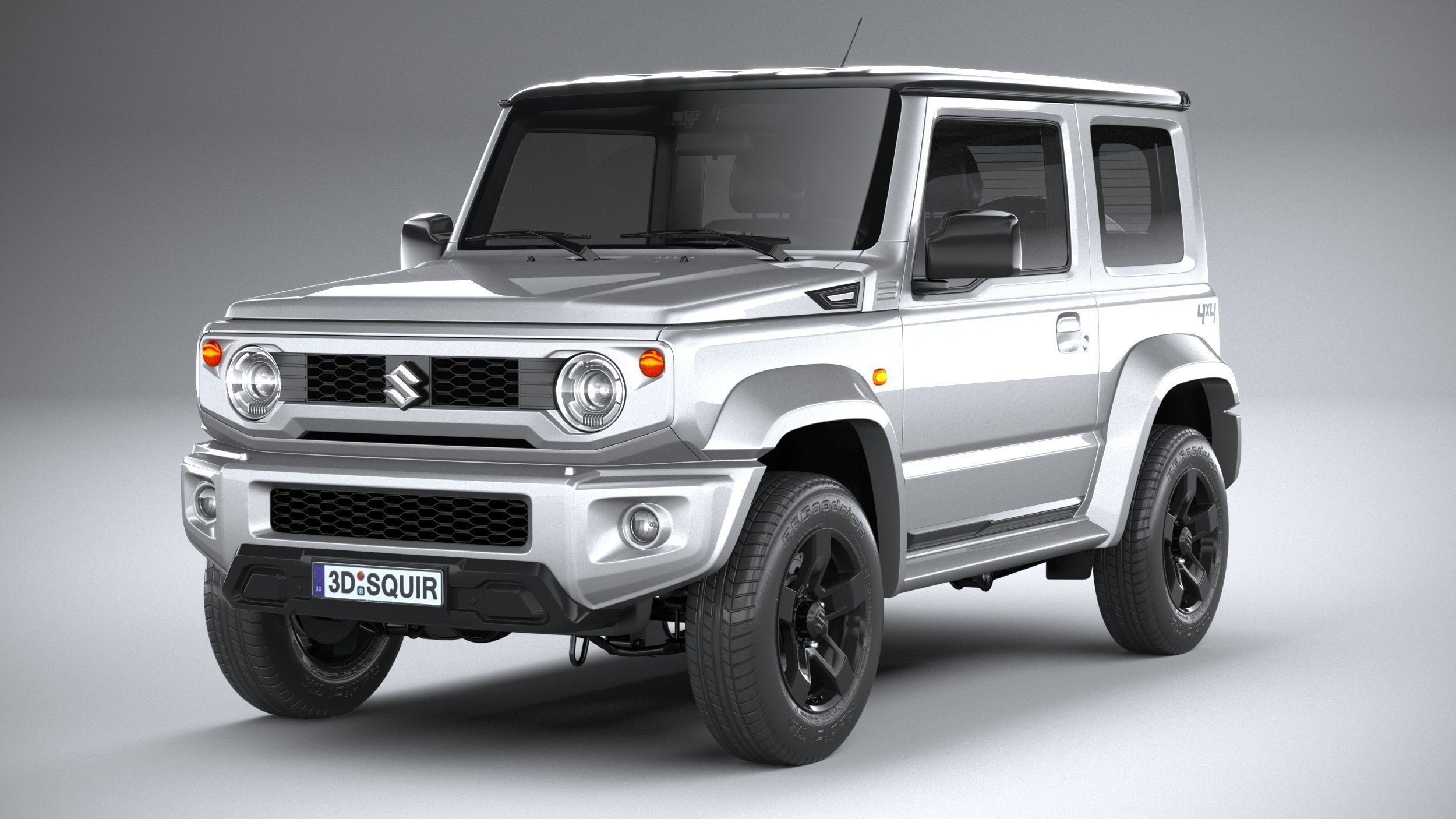Suzuki Jimny 4style 2024 3D model_2
