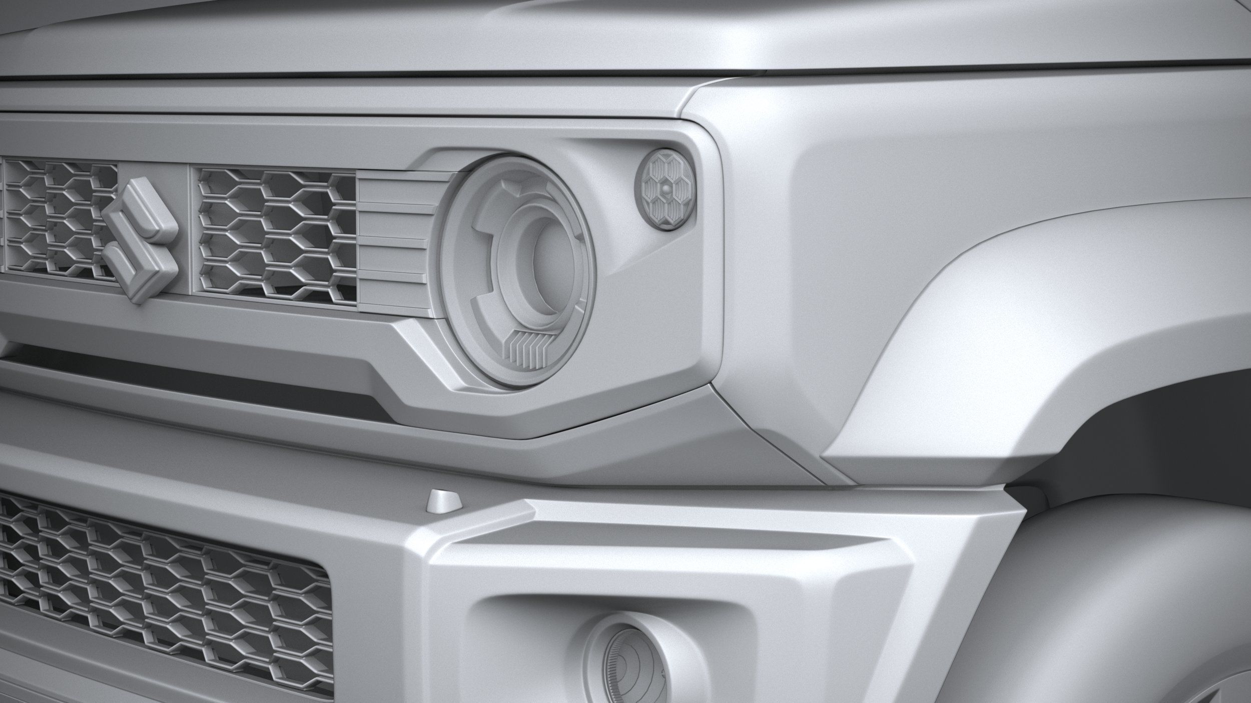 Suzuki Jimny 4style 2024 3D model_23