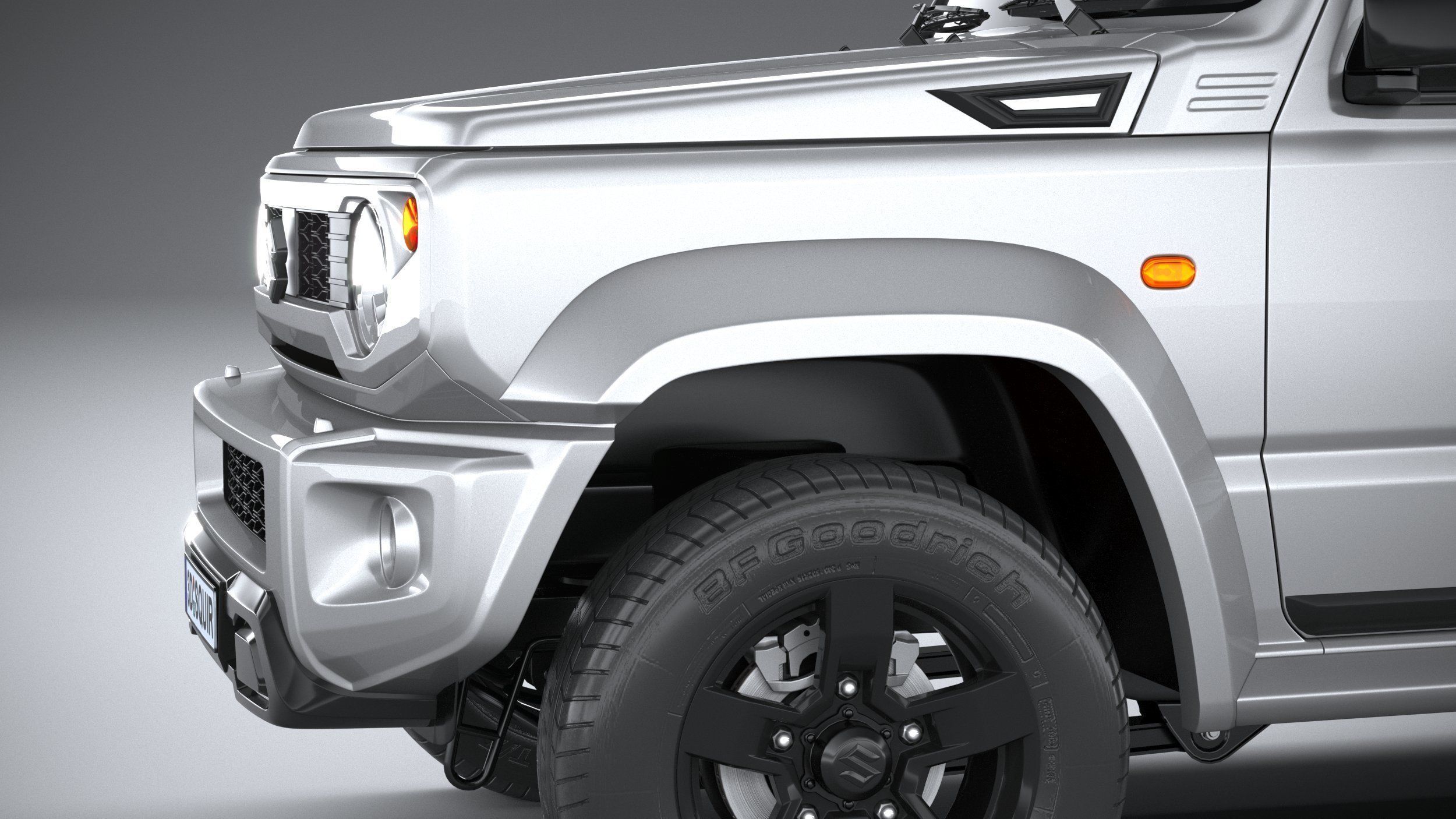 Suzuki Jimny 4style 2024 3D model_3