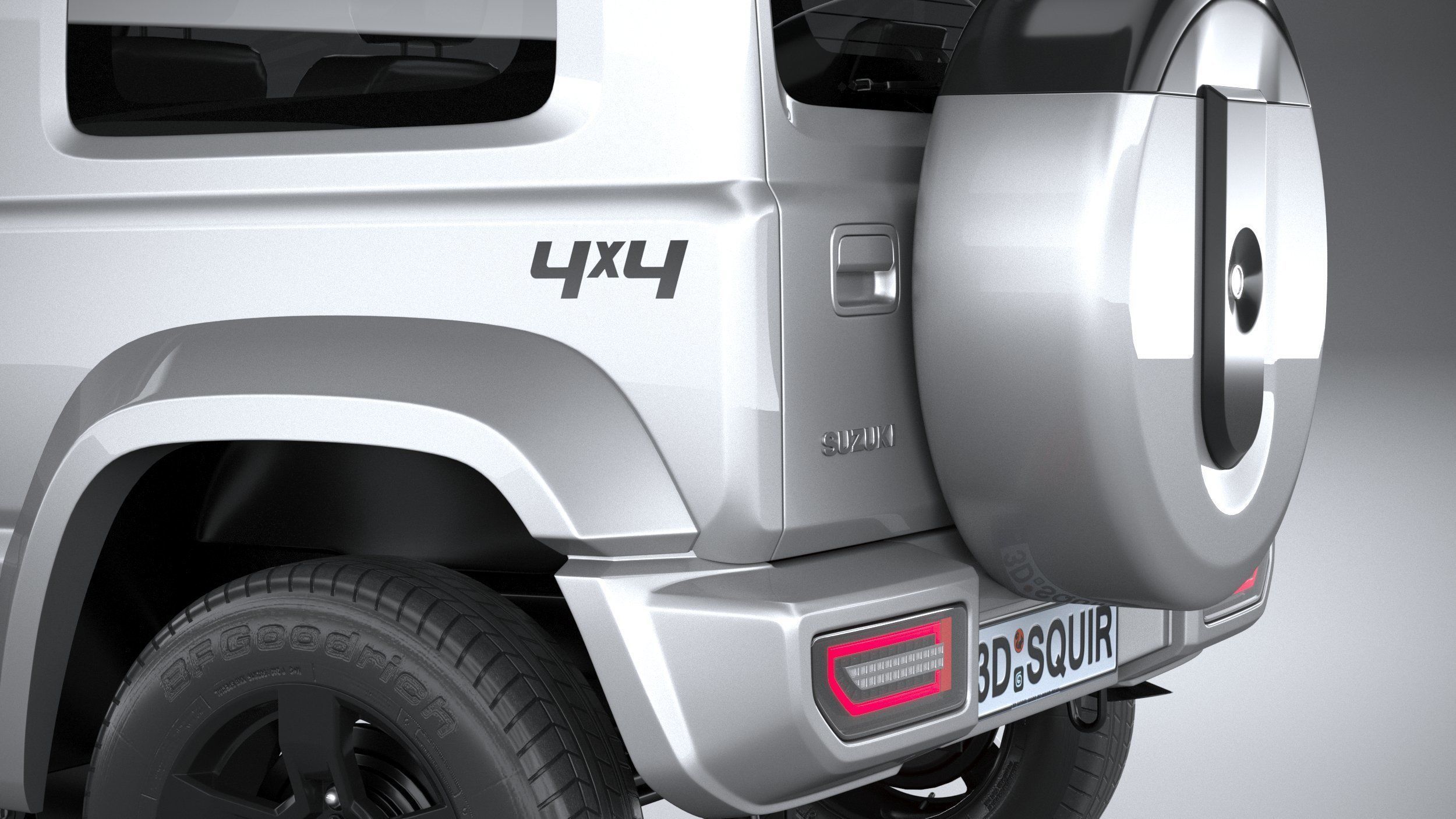 Suzuki Jimny 4style 2024 3D model_6